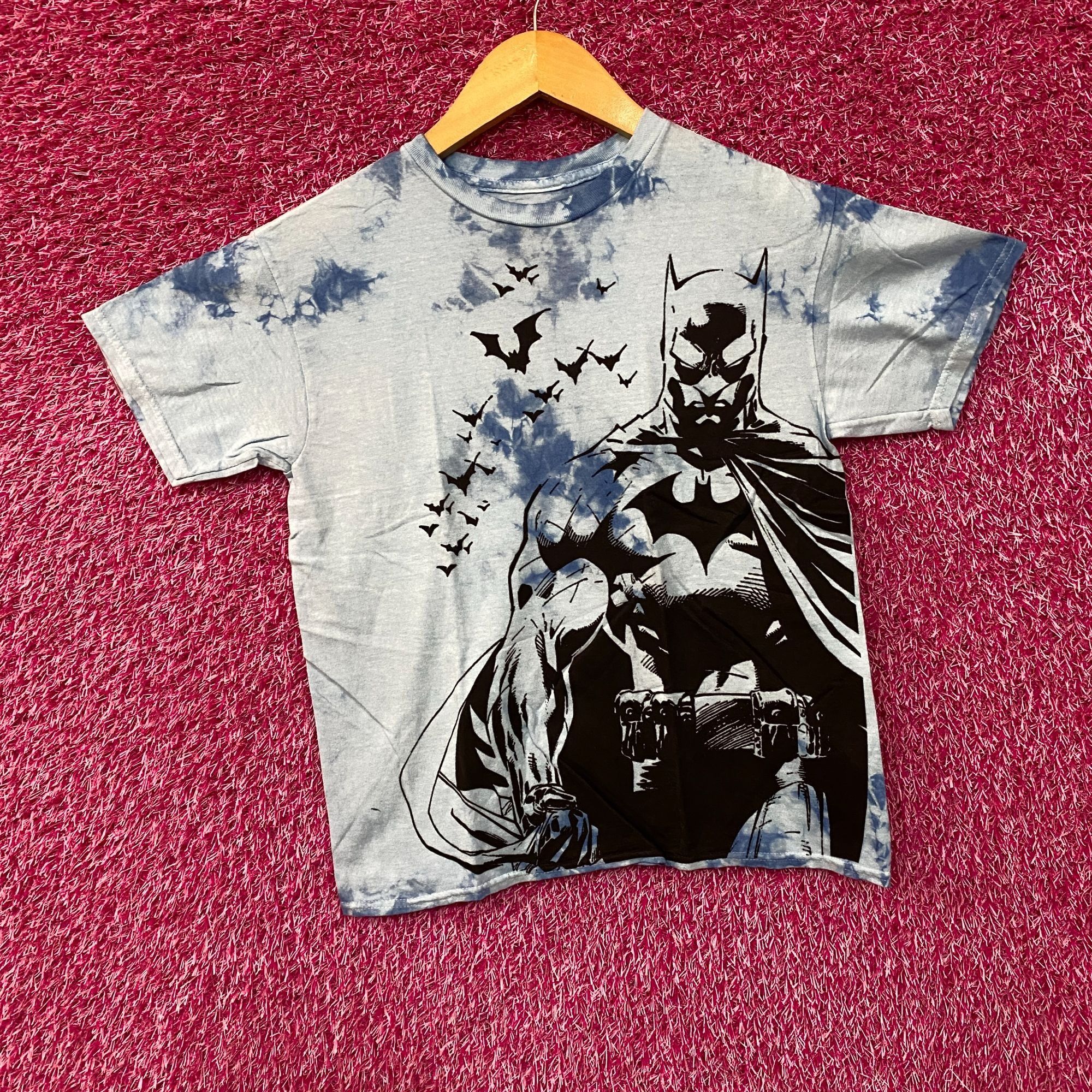 DC Comics Batman Bat Silhouettes Tie Dye T-Shirt Small Size US S / EU 44-46 / 1 - 3 Thumbnail