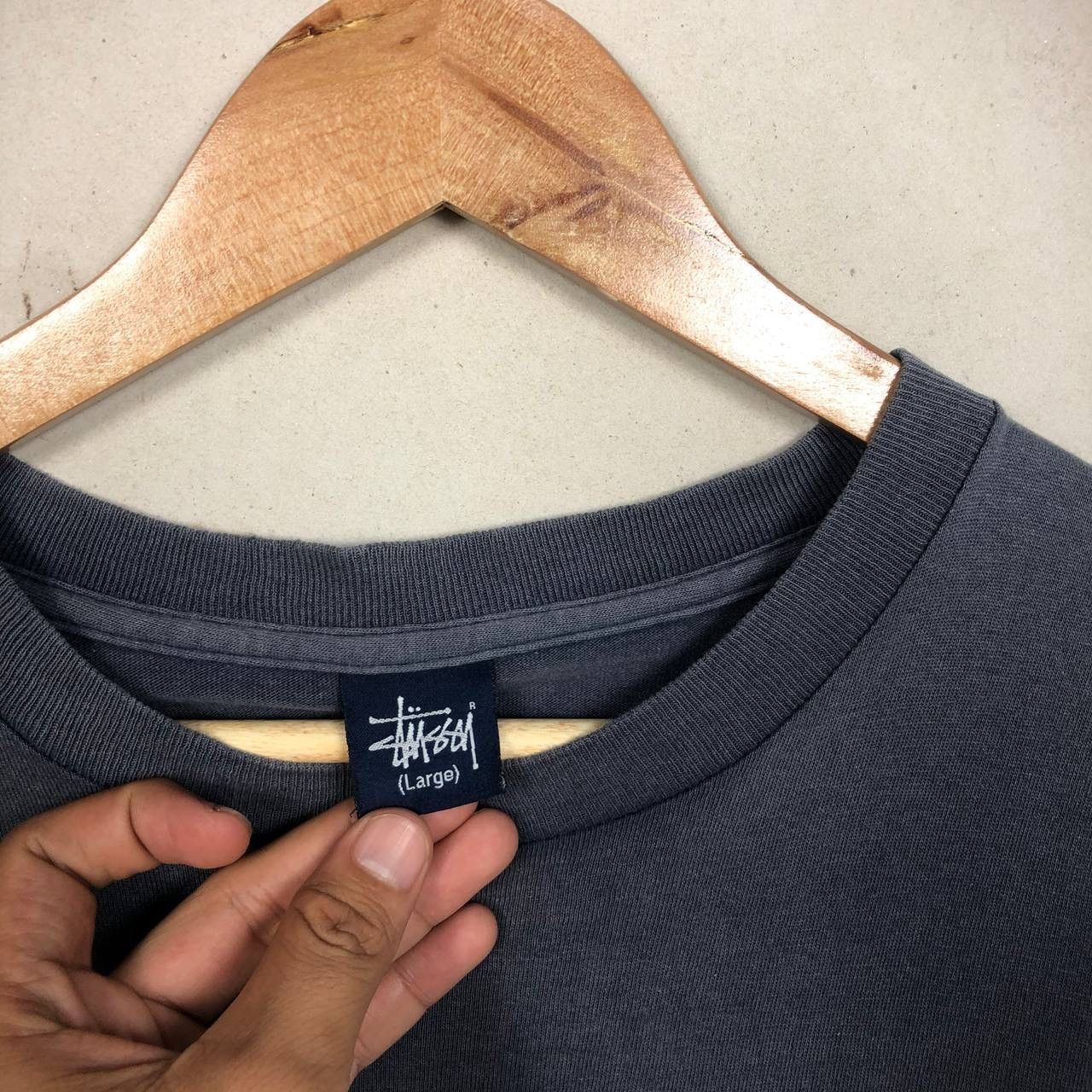Stussy 90s Stussy USA Cities Block Tee Shirt Skateboard Faded Size US L / EU 52-54 / 3 - 8 Thumbnail
