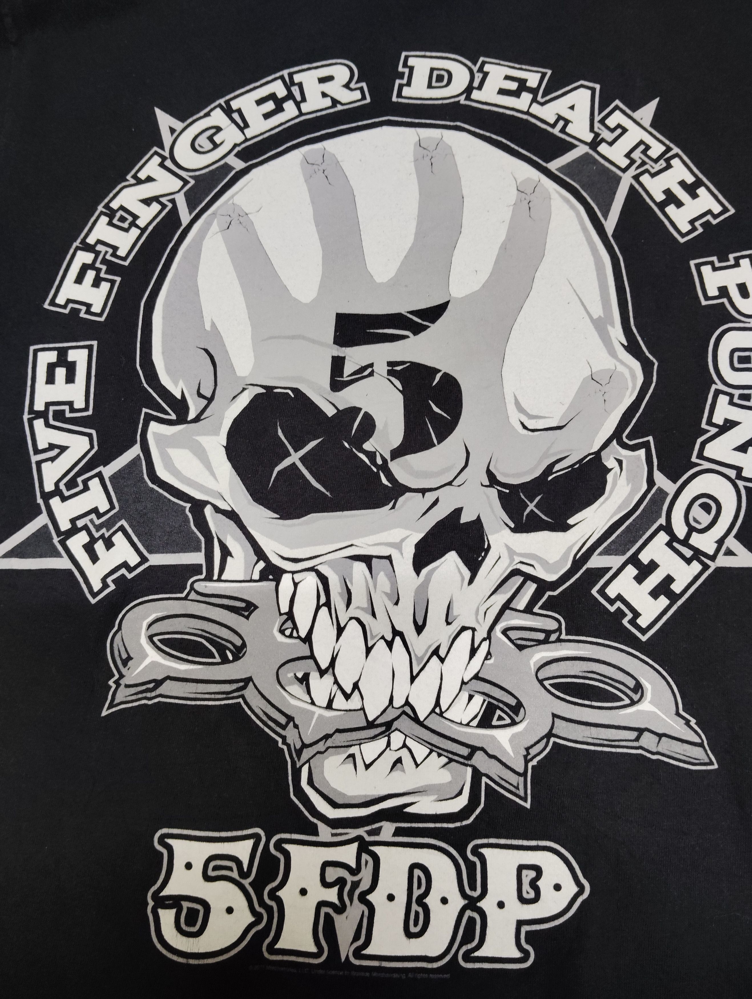 Band Tees Y2K FIVE FINGER DEATH PUNCH BIG PRINT Size US L / EU 52-54 / 3 - 4 Thumbnail