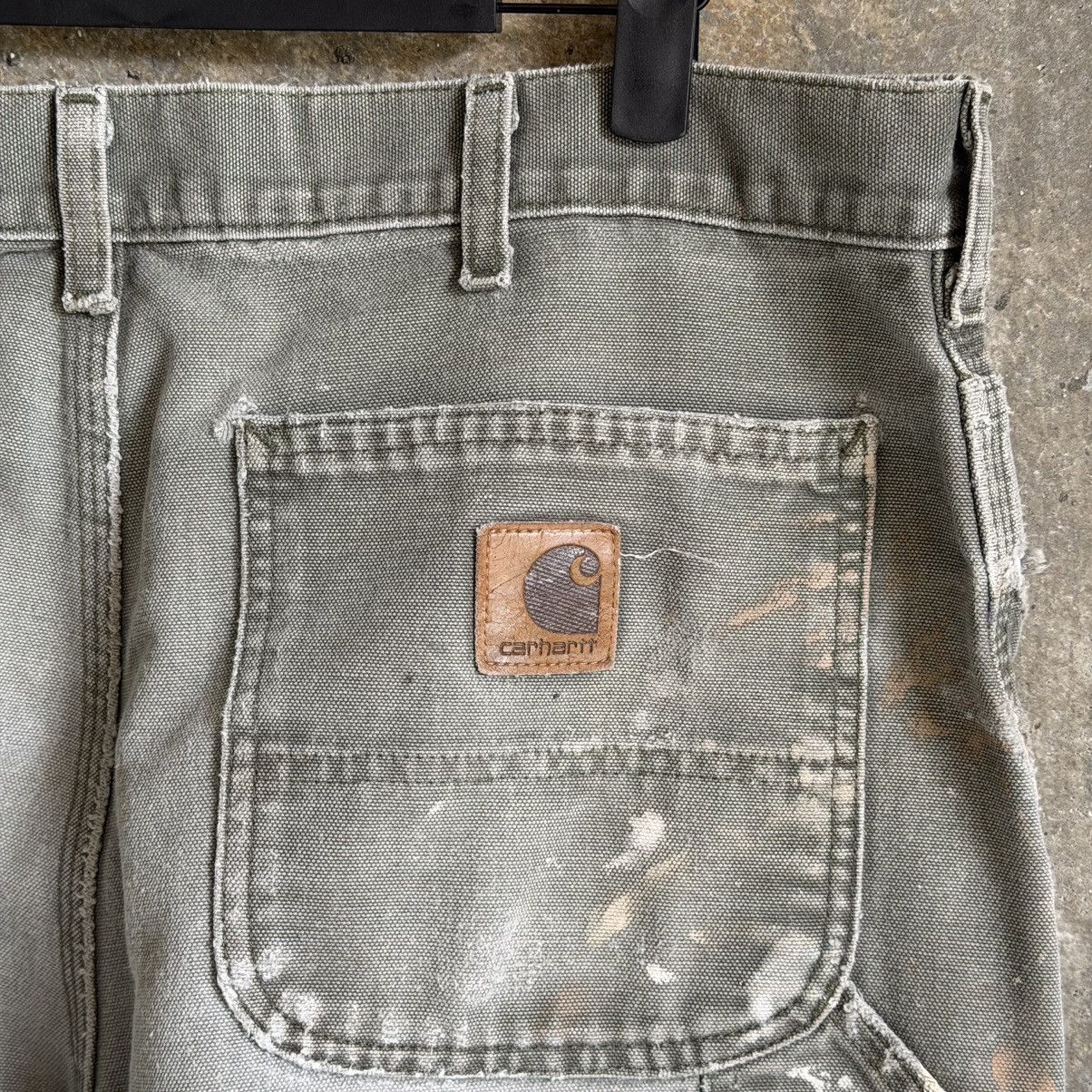 Vintage Vintage THRASHED Carhartt Paint Splatter Carpenter Pants Size US 34 / EU 50 - 6 Thumbnail