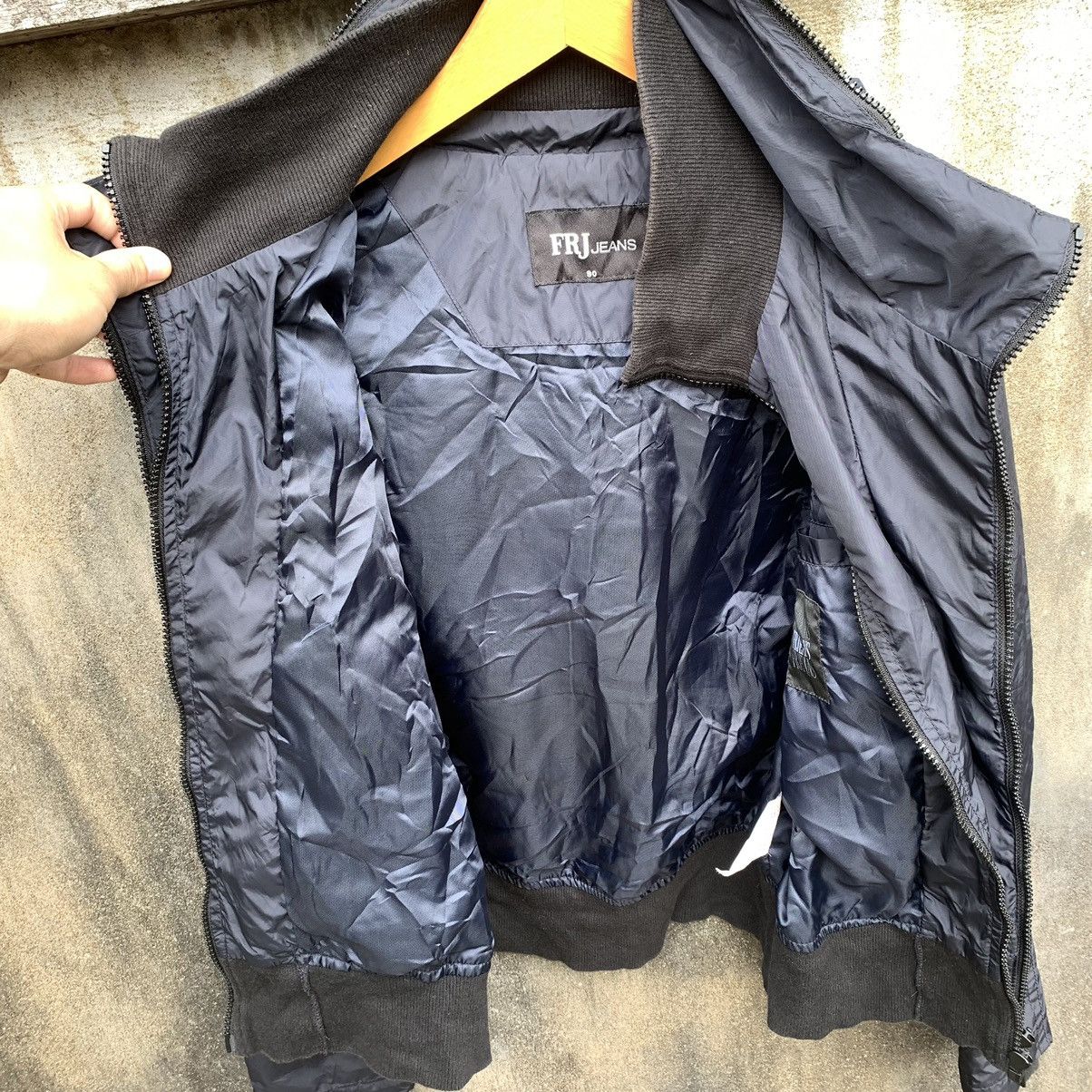Japanese Brand JAPANESE HOODED ZIP-UP FRJJEANS WINDBREAKER JACKET LGB STYLE Size US S / EU 44-46 / 1 - 11 Thumbnail