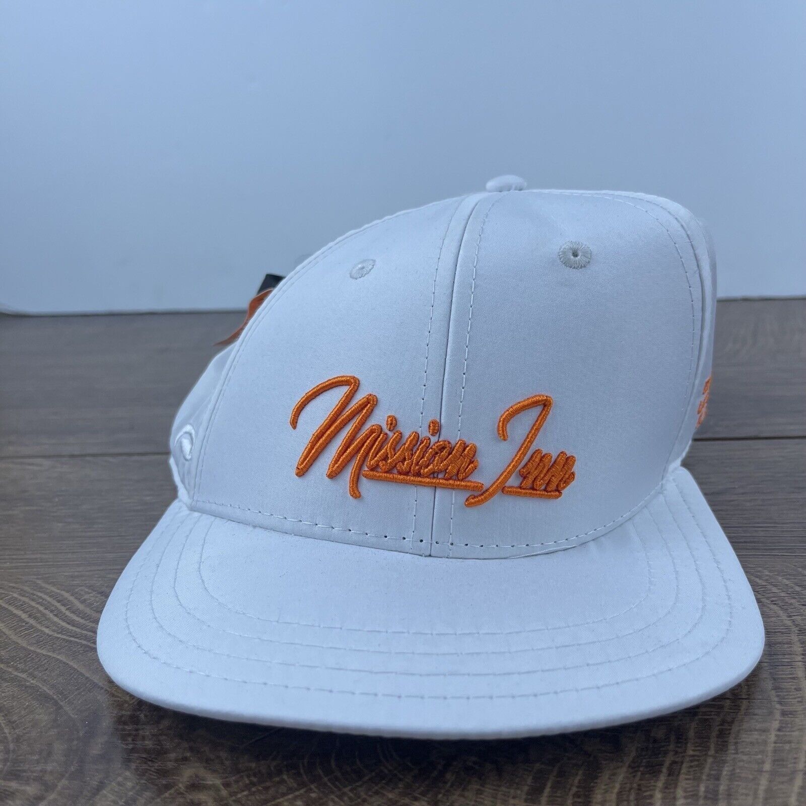 Other Mission Inn Snapback Hat Adjustable Hat White Adjustable Hat Size ONE SIZE - 2 Thumbnail