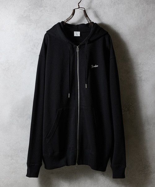 Number (N)ine number nine FIRM COTTON FULL ZIP HOODIE Size US L / EU 52-54 / 3 - 1 Thumbnail