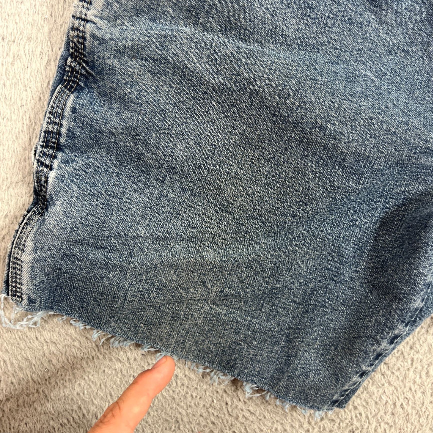 Wrangler VINTAGE Wrangler Carpenter Shorts Men Size 32 Denim Bermuda Relaxed Fit Casual Blue Size US 32 / EU 48 - 5 Thumbnail