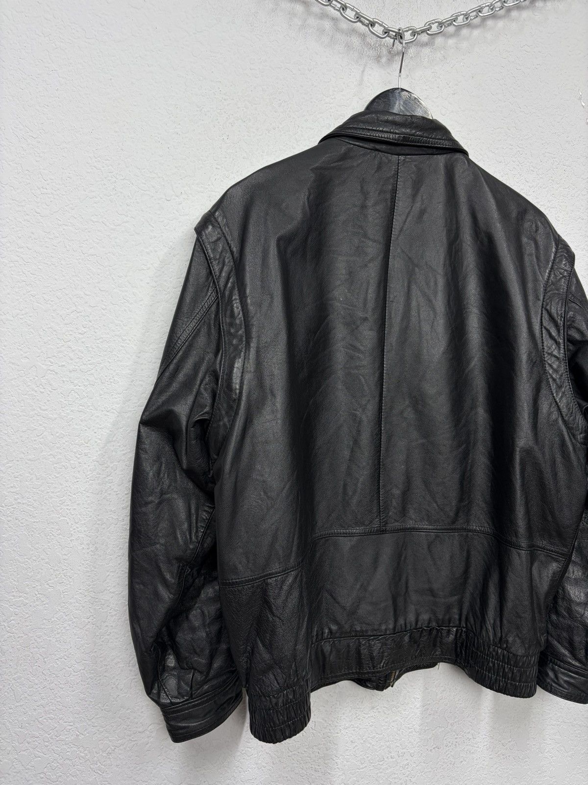Harley Davidson VTG Rick Owens Hysteric Glamour Style Leather Fur Jacket 90s Size US L / EU 52-54 / 3 - 19 Thumbnail
