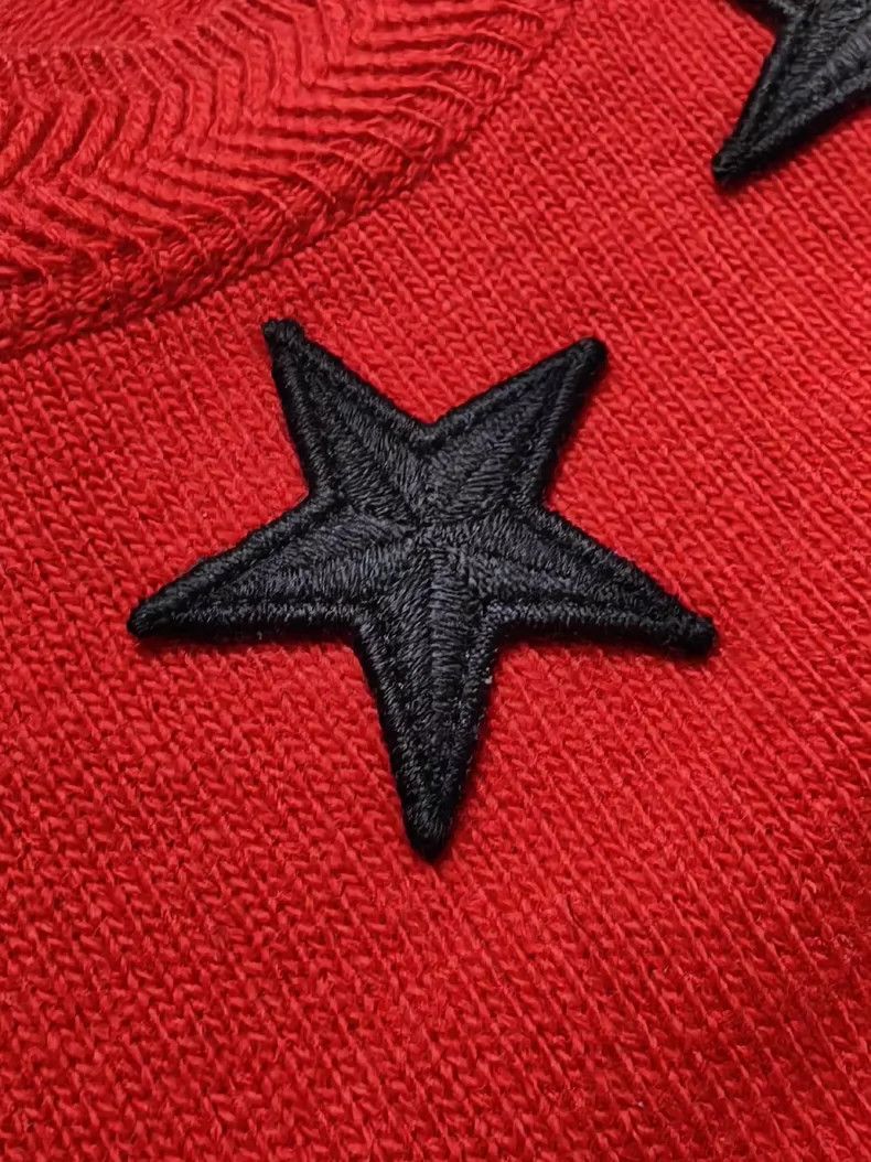Givenchy Givenchy Premium Star Pattern Wool Blend Crewneck Sweater Size US XS / EU 42 / 0 - 7 Thumbnail