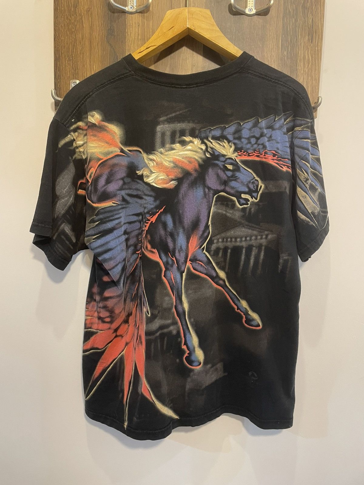 Liquid Blue Rare Vintage Liquid Blue Pegasus Tee 90s Size US L / EU 52-54 / 3 - 2 Thumbnail