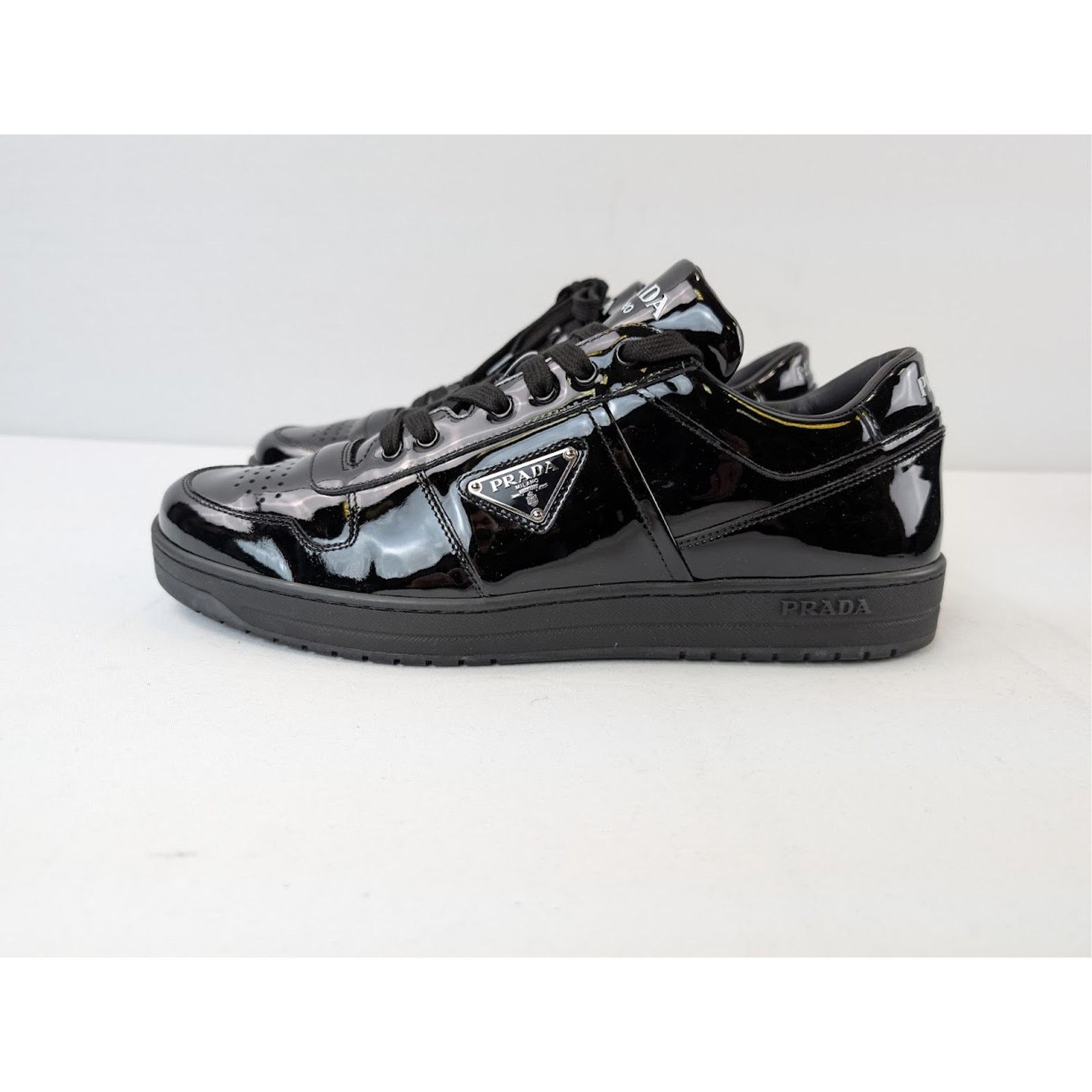 Prada o1rshd1 Calzature Uomo Low-Top Sneakers in Nero Size US 9 / EU 42 - 10 Thumbnail