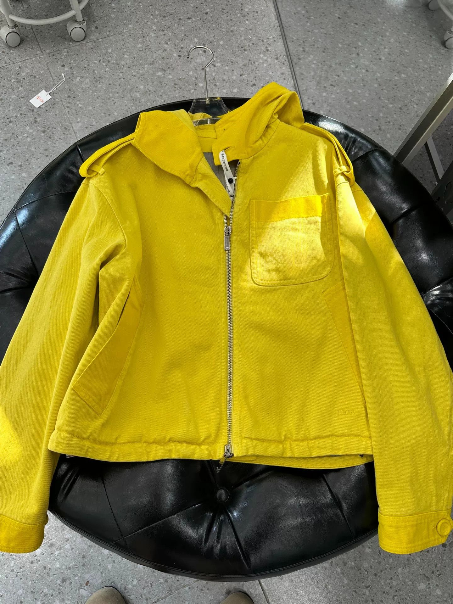 Dior x Peter Doig Yellow Denim Jacket