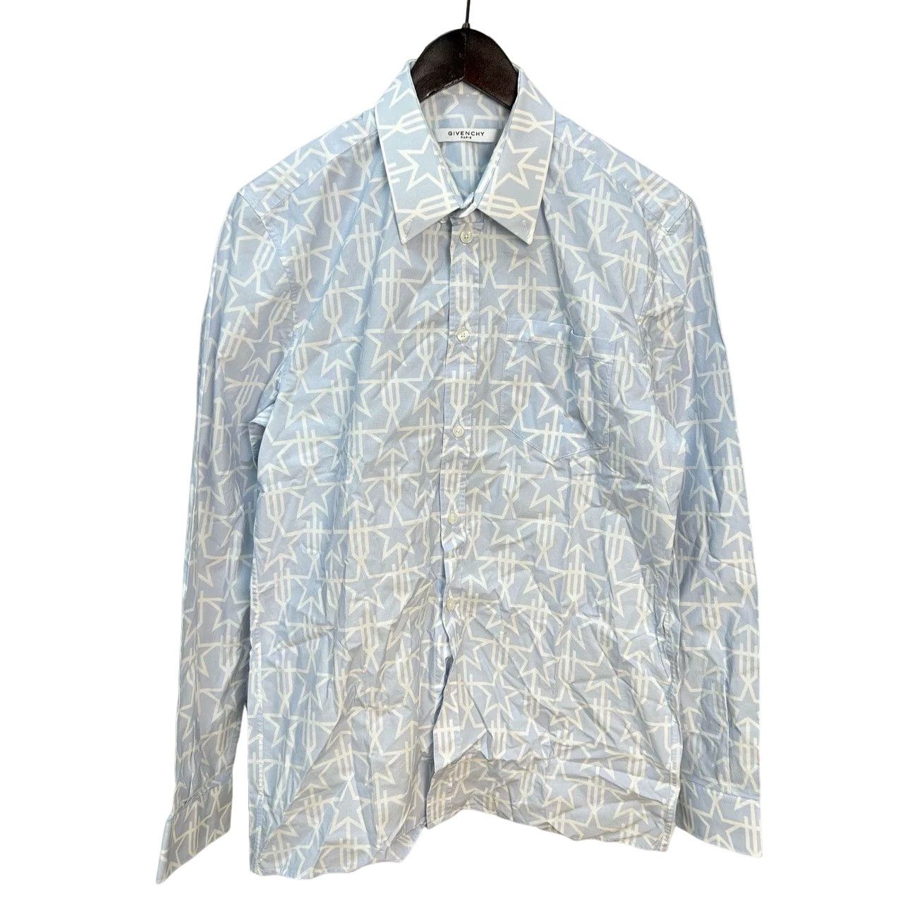 Givenchy Givenchy Star Pattern Button Up Shirt Size M Size US M / EU 48-50 / 2 - 1 Thumbnail