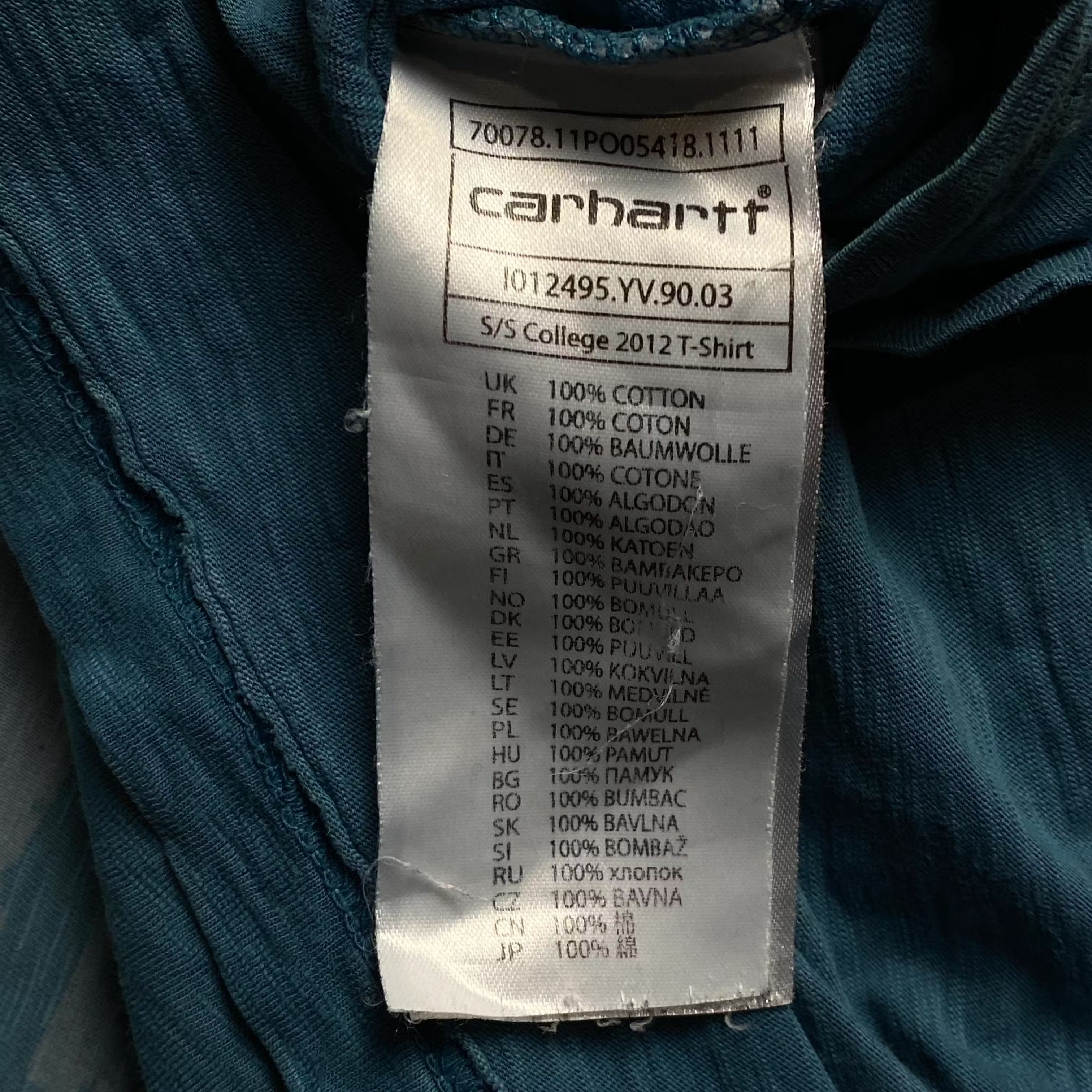 Carhartt Mens Vintage T Shirt Carhartt Detroit Size M Size US M / EU 48-50 / 2 - 6 Thumbnail