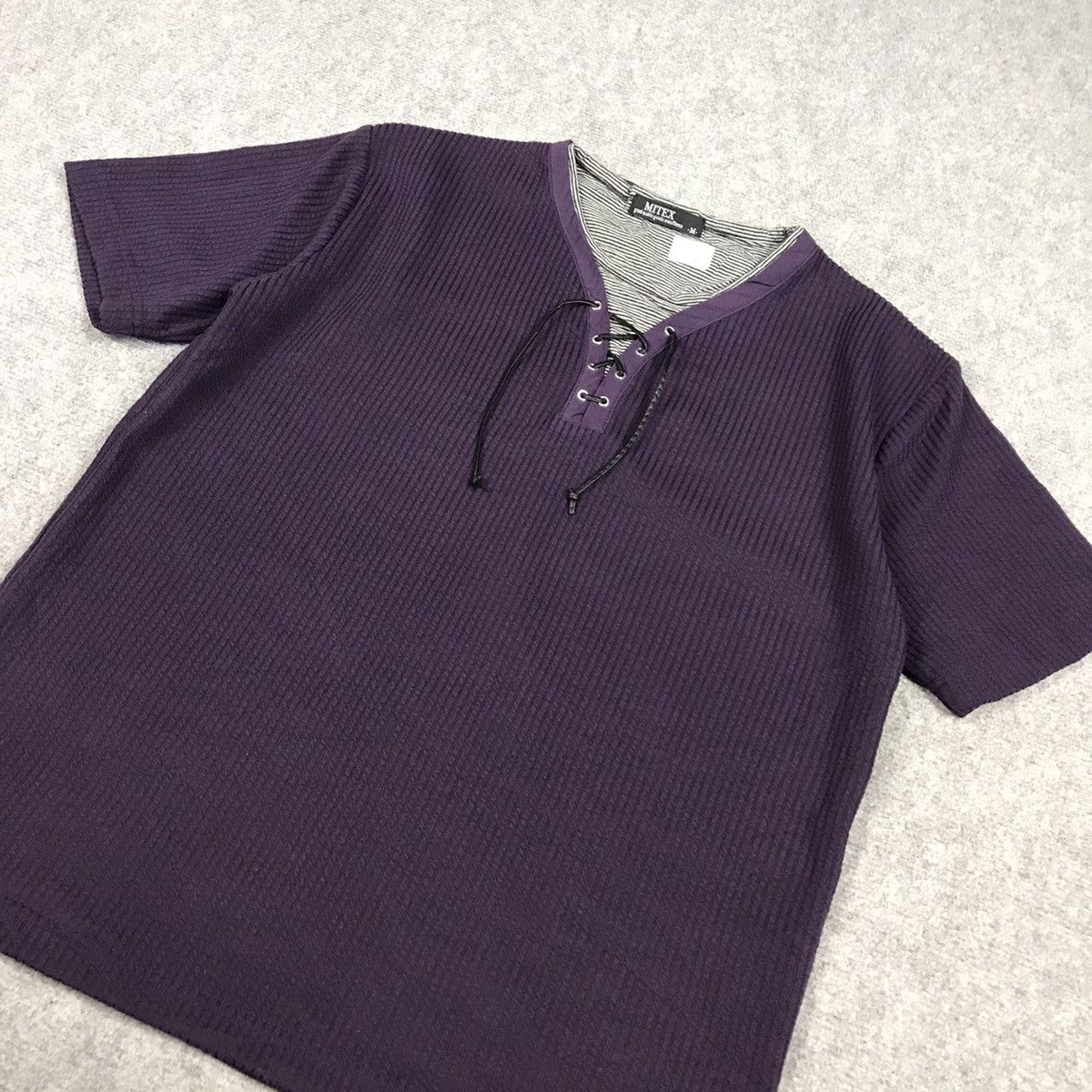 Japanese Brand MITEX JAPAN GOTHIC STYLE DOUBLE LAYER COLOUR TSHIRT Size US M / EU 48-50 / 2 - 3 Thumbnail