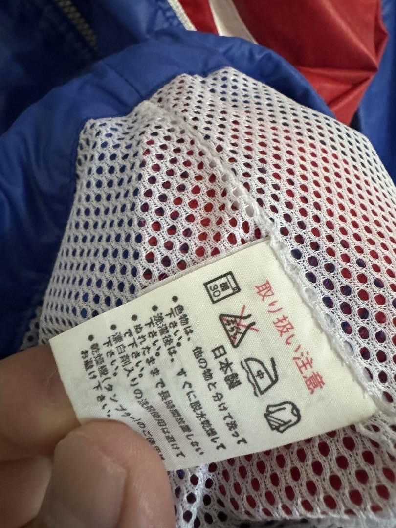 Asics × Japanese Brand × Vintage Nylon zip jacket football gear Asics Size US L / EU 52-54 / 3 - 7 Thumbnail