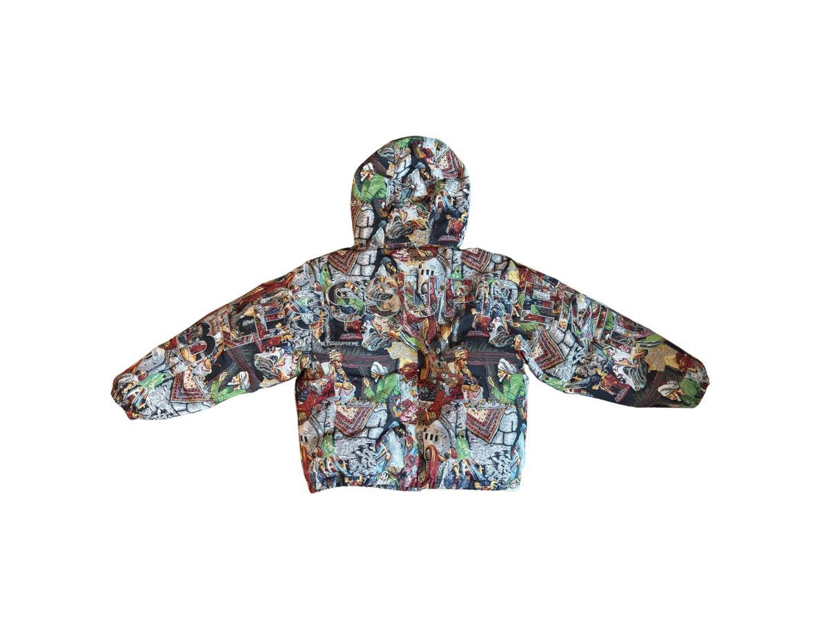 Supreme Supreme × BLESS FW23 Tapestry Down Puffer Jacket – Size M Size US M / EU 48-50 / 2 - 11 Thumbnail