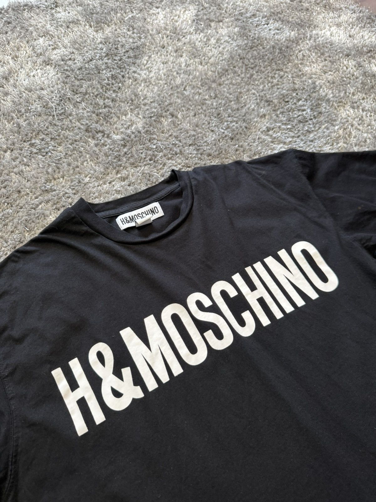 Moschino Moschino x H&M designer big logo tee Size US M / EU 48-50 / 2 - 2 Thumbnail