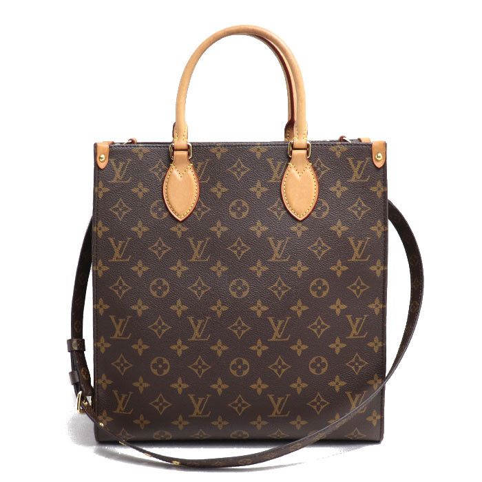 Louis Vuitton Louis Vuitton Louis Vuitton Sac Plat PM Monogram 2way Shoulder Bag Canvas Shoulder Bag M45848 DUTY FREE for USA Size ONE SIZE - 1 Thumbnail