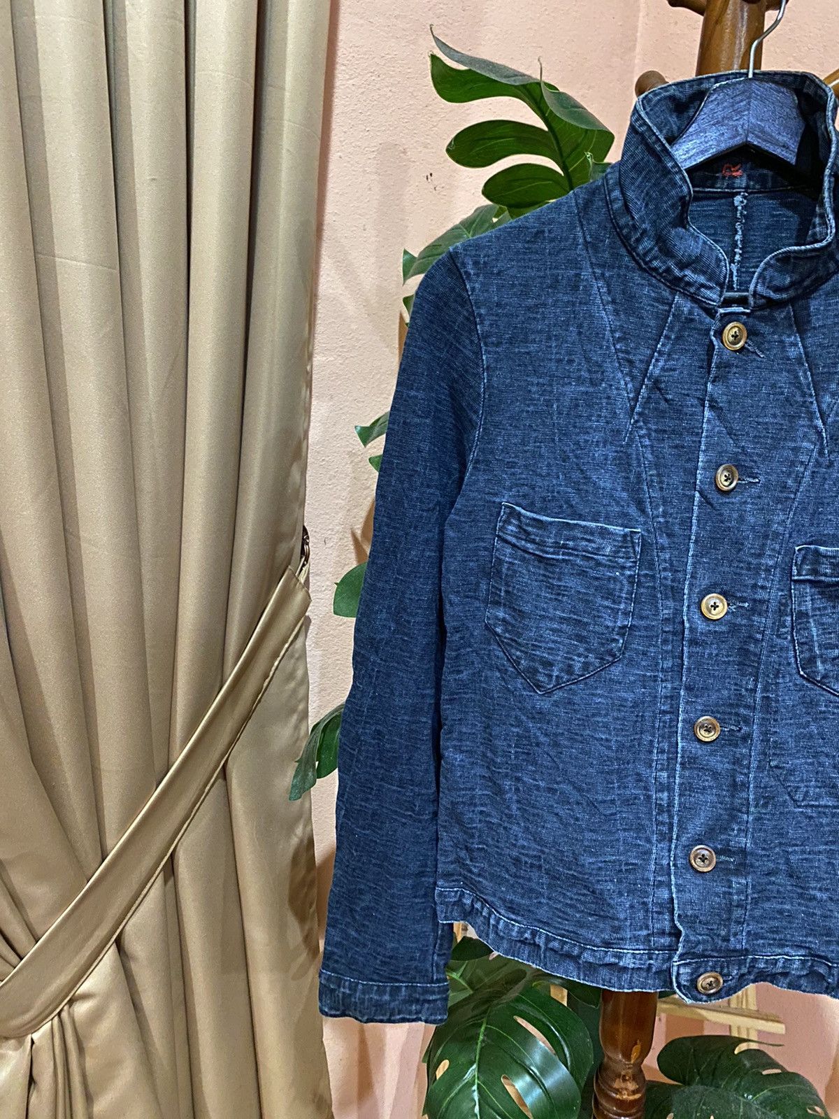 45rpm Rare 45RPM Studio Women’s Indigo-Dyed Denim Jacket Size M / US 6-8 / IT 42-44 - 6 Thumbnail