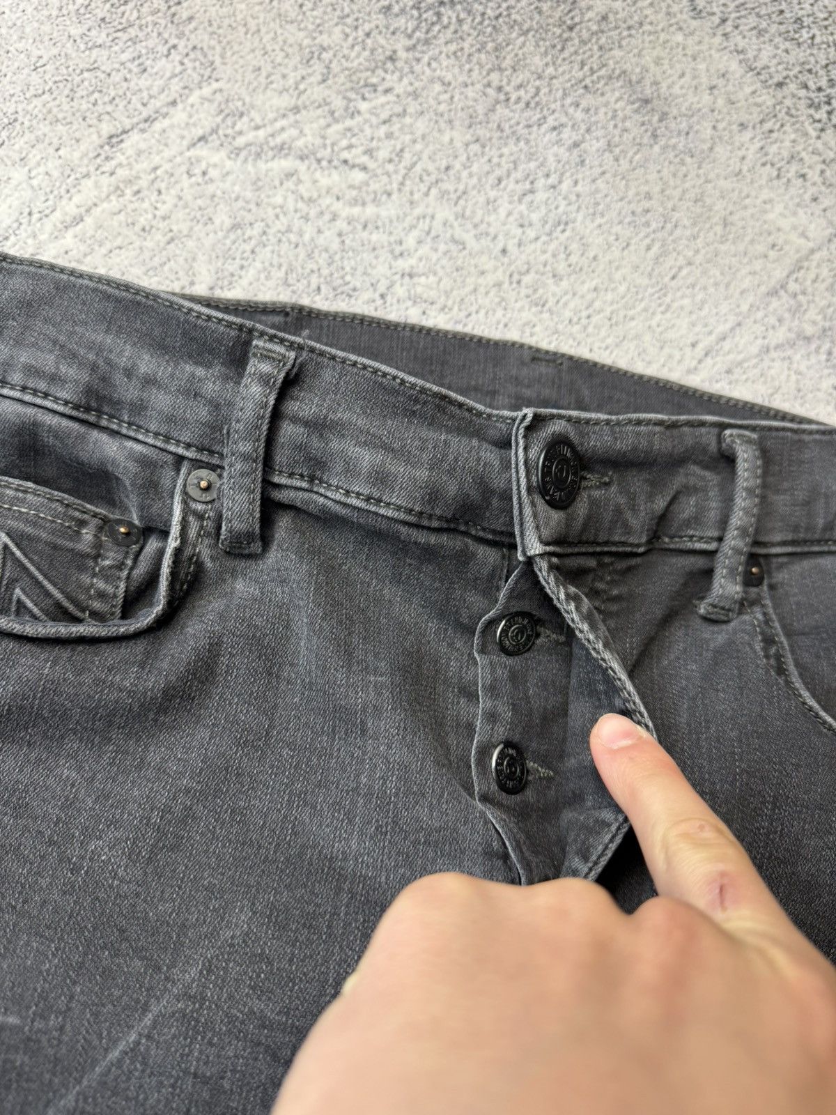 Japanese Brand Vintage True Religion Black Jeans Chief Keef Awant Garde Size US 36 / EU 52 - 20 Thumbnail