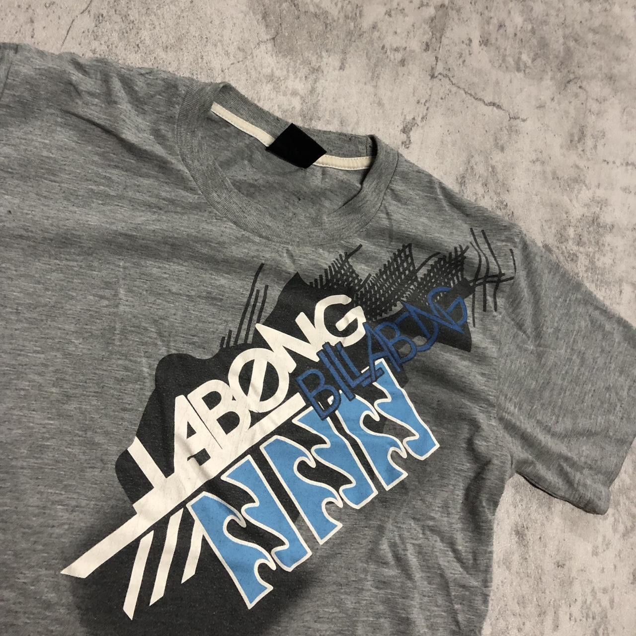 Billabong Billabong grey and blue skater tee #skaterstyle Size US S / EU 44-46 / 1 - 2 Thumbnail