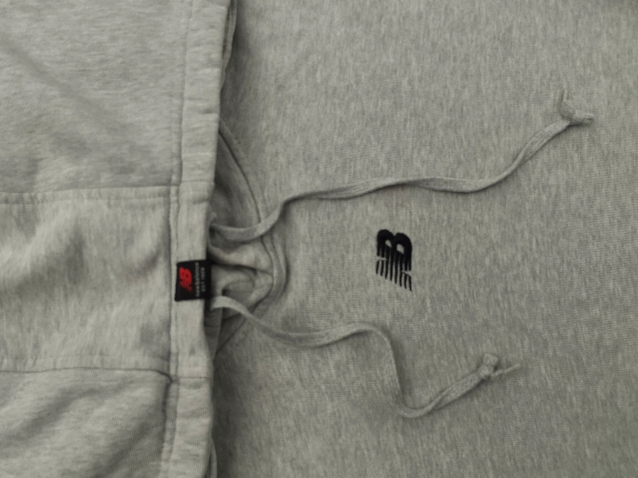 New Balance New Balance Grey Hoodie Size L Size US L / EU 52-54 / 3 - 3 Thumbnail