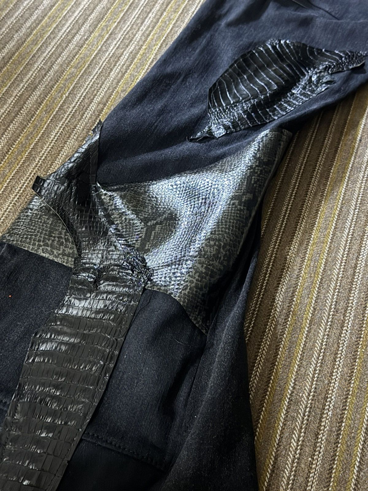 Japanese Brand Remake Flared Jeans Size US 31 - 3 Thumbnail