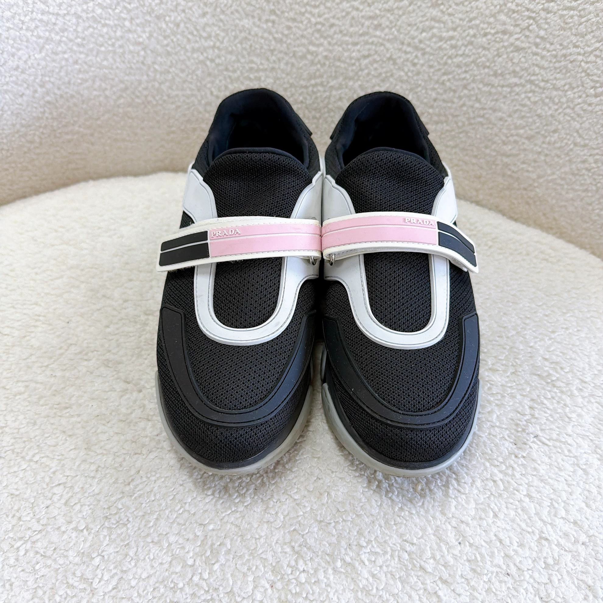 Prada Prada Black Sneaker Size 35 Size US 4.5 / IT 34.5 - 1 Thumbnail