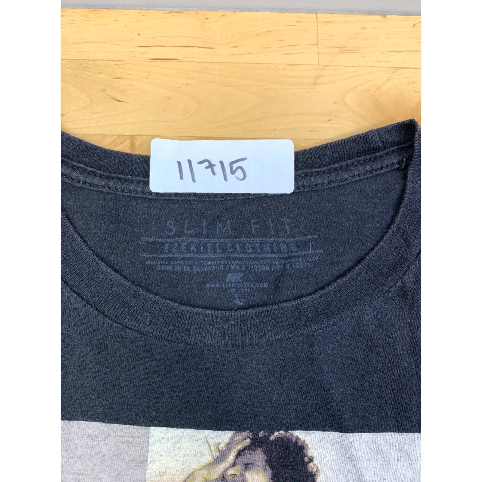 Vintage Ezekiel Shirt Mens L Black Beach Skate Punk Graphic Print T-Shirt Modern Casual 11715 Size US L / EU 52-54 / 3 - 3 Thumbnail