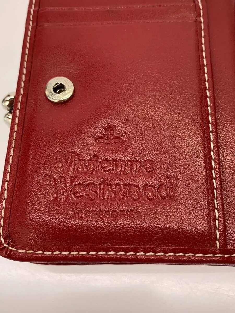 Vivienne Westwood Contrast Stitch Orb Leather Wallet Size ONE SIZE - 4 Thumbnail