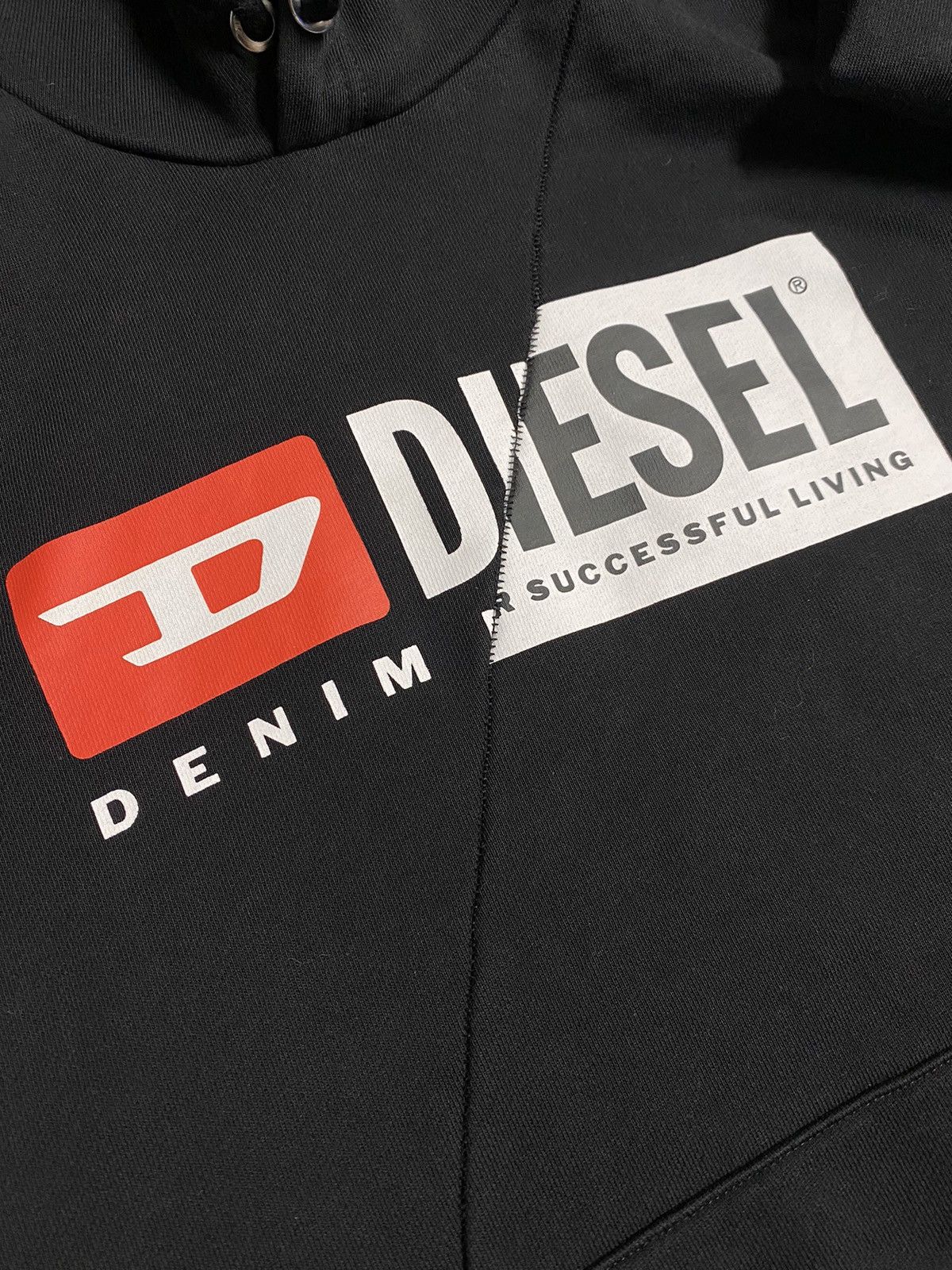 Diesel Diesel Big Split Logo Pullover Hoodie Size US S / EU 44-46 / 1 - 4 Thumbnail