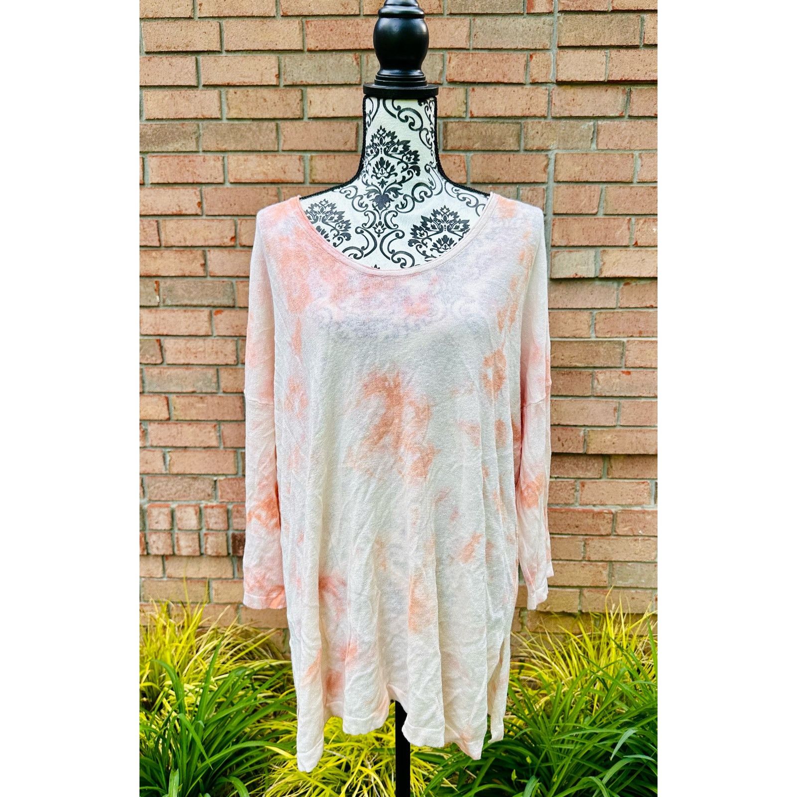 J. Jill NWT J. Jill Pure Jill Pink Tie Dye Sweater Size PXL Size XL / US 12-14 / IT 48-50 - 1 Thumbnail