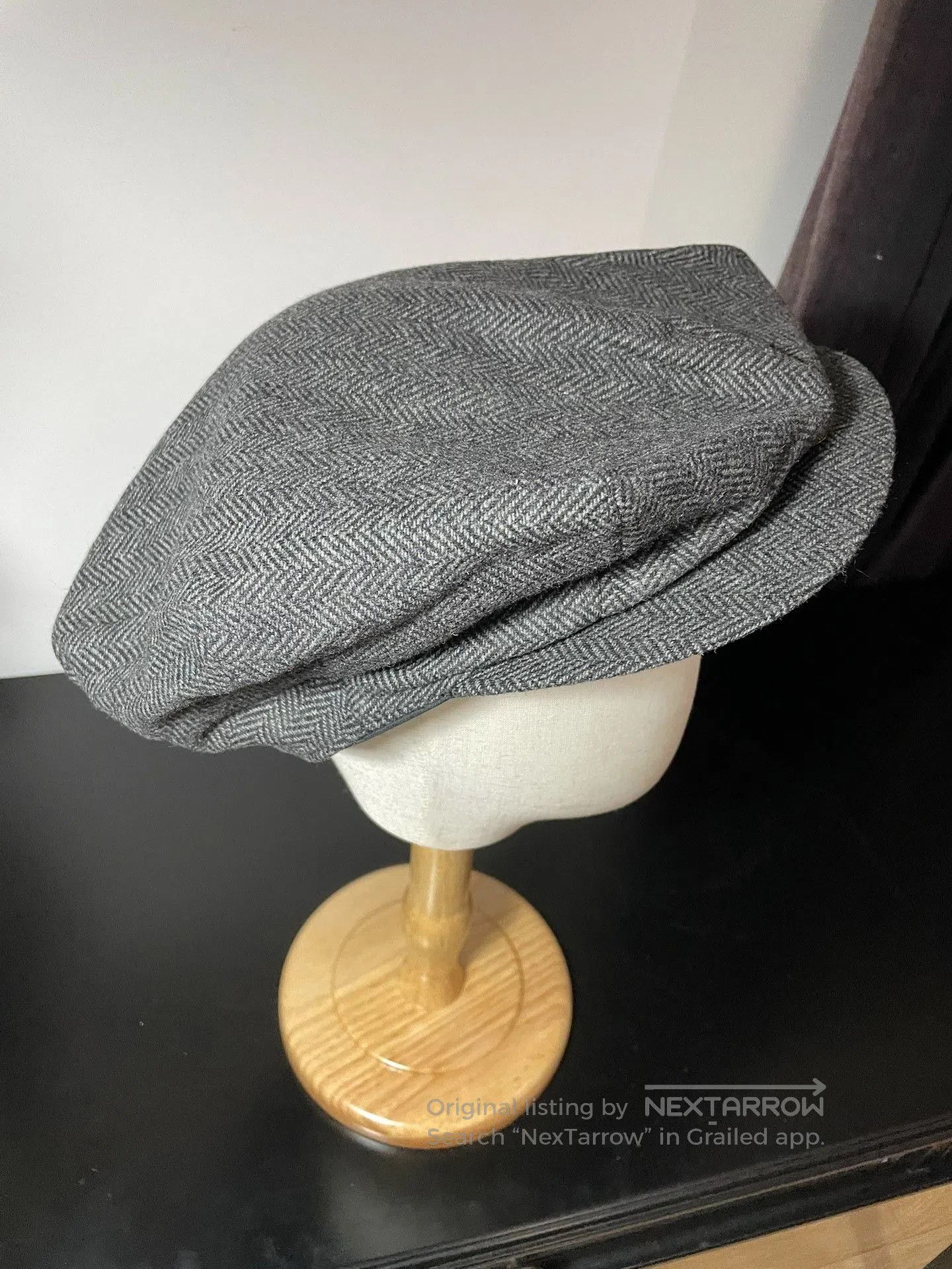 Orgueil Orgueil Gray Wool Vintage Newsboy Cap. Size ONE SIZE - 7 Thumbnail
