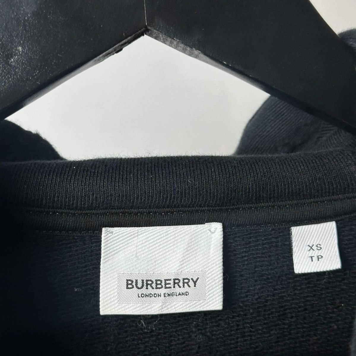 BURBERRY WOOL LOGO HOODIE