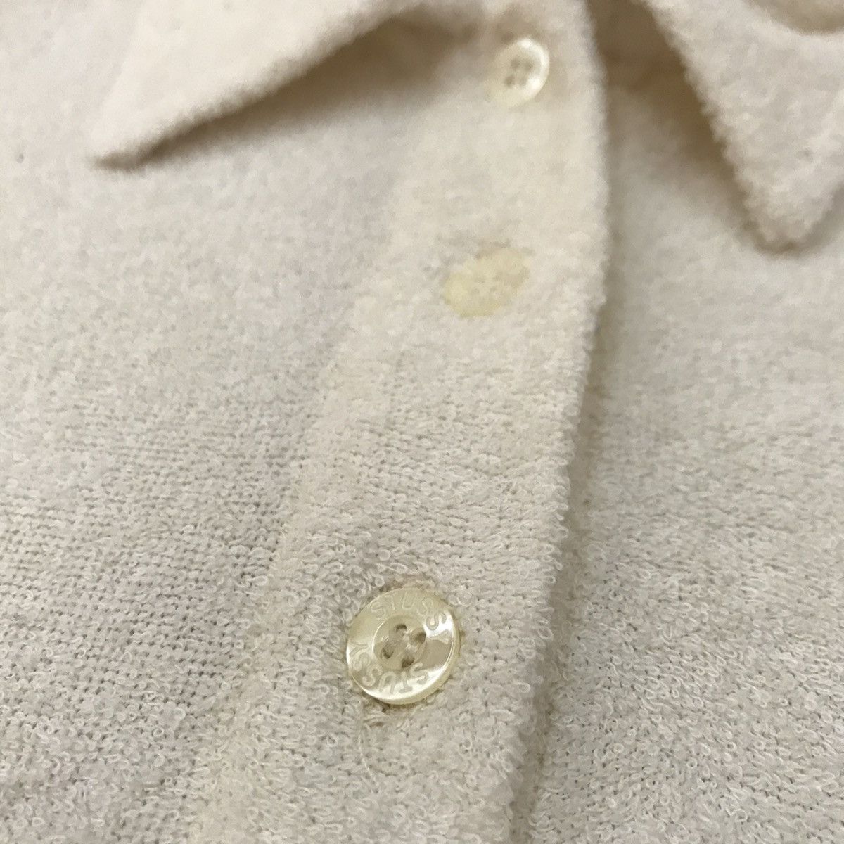 Stussy Vintage Stussy Micro Fleece Long Shirt Polos Tee Size S / US 4 / IT 40 - 8 Thumbnail