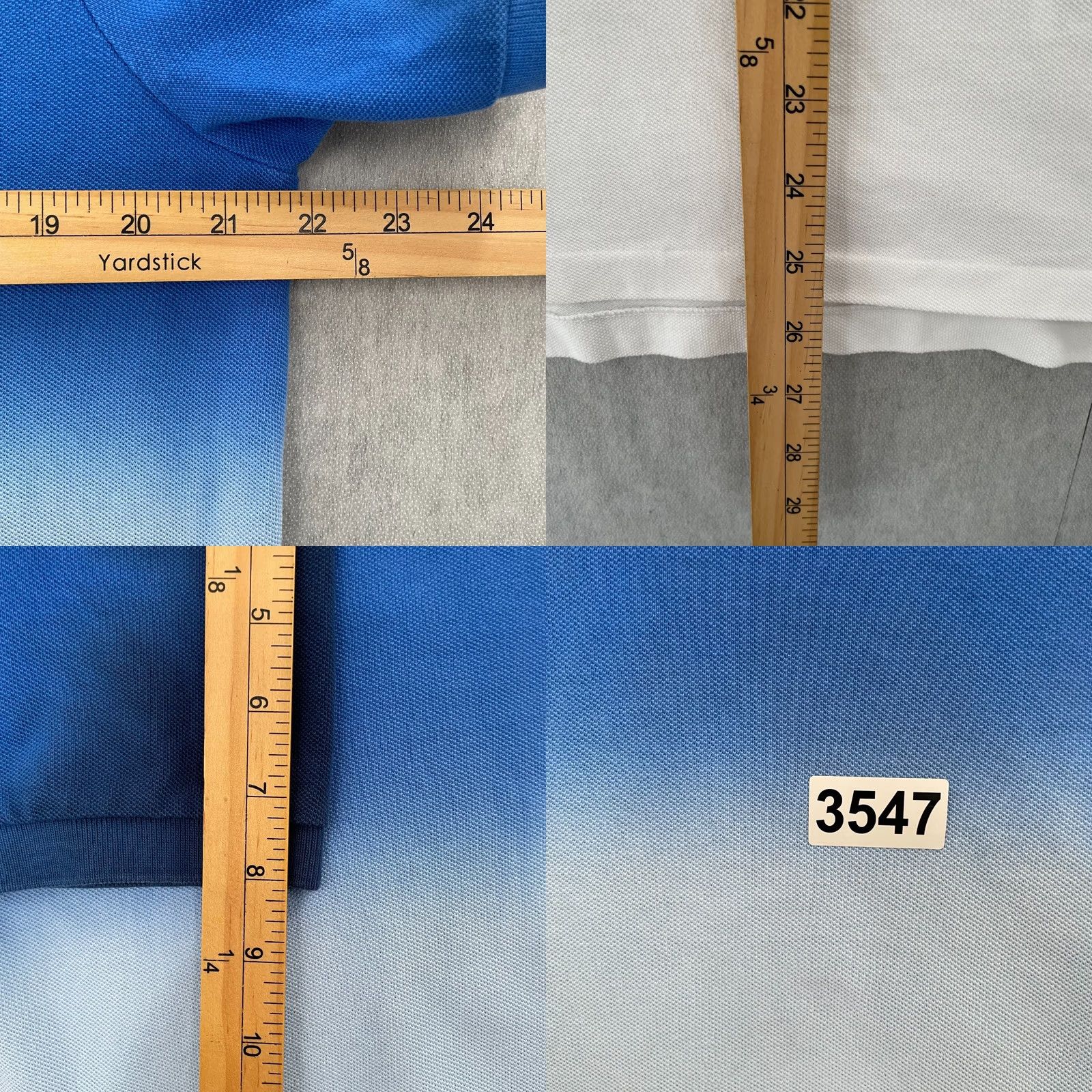 Polo Ralph Lauren Polo Ralph Lauren Shirt Adult Medium Blue Ombre Short Sleeve Classic Fit Mens M Size US M / EU 48-50 / 2 - 9 Thumbnail