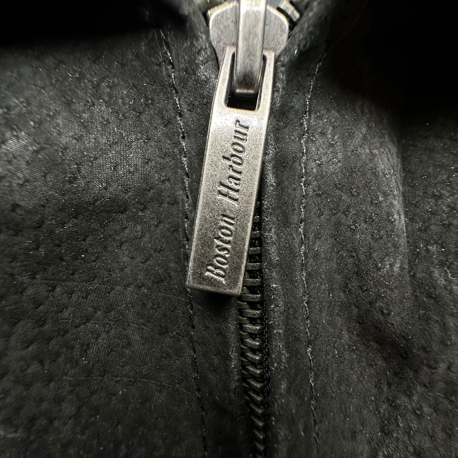 Other VTG Boston Harbor Suede Black Leather Full Zip Jacket Large Size US L / EU 52-54 / 3 - 10 Thumbnail