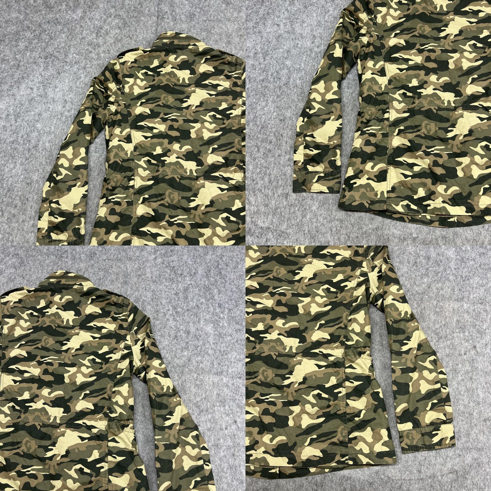 Levi's VINTAGE Levi's Jacket Womens S Camouflage Military Field Full Zip Pockets M-65 Size S / US 4 / IT 40 - 11 Thumbnail