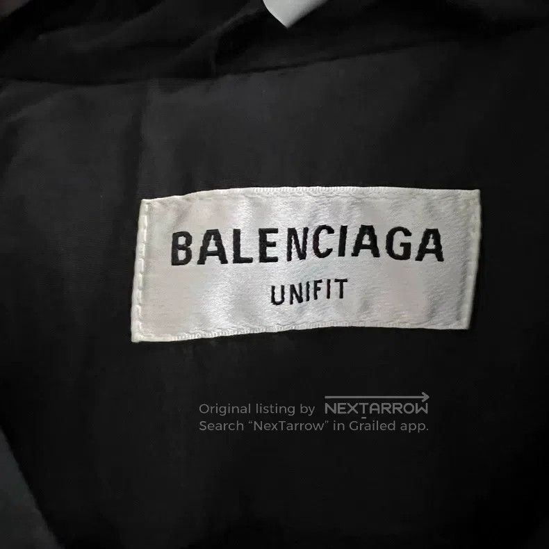 Balenciaga Balenciaga Double Logo Embroidered Zip-Up Jacket Size US S / EU 44-46 / 1 - 4 Thumbnail