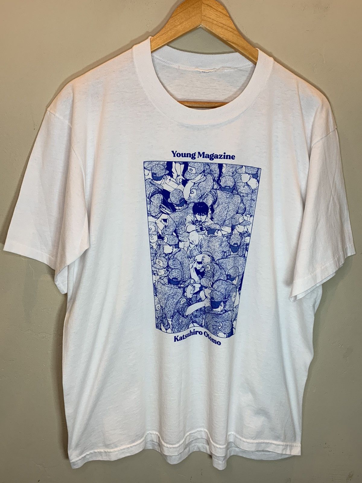 Vintage *RARE* Vintage 80’s Akira Katsuhiro Otomo Anime Art T-Shirt Size US L / EU 52-54 / 3 - 1 Thumbnail