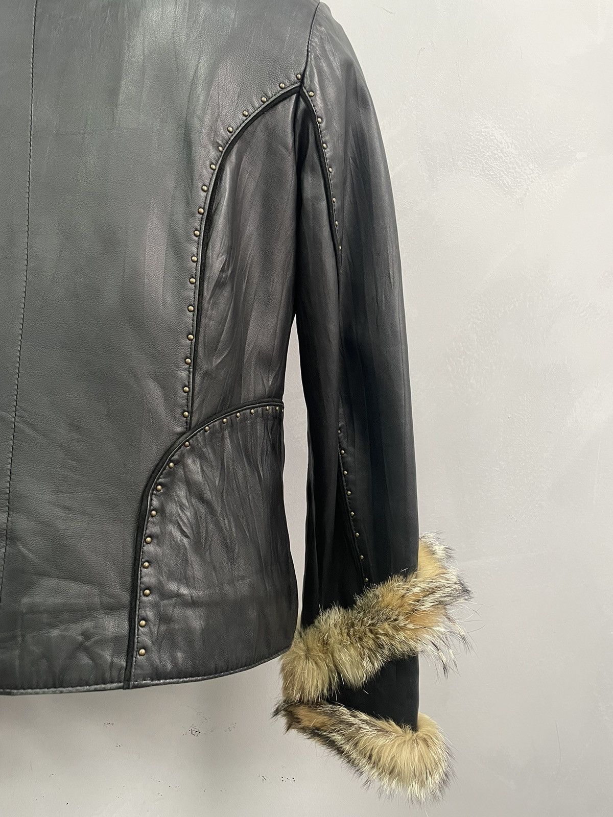 Hysteric Glamour Black leather biker jacket vintage y2k hysteric glamour y2k Size M / US 6-8 / IT 42-44 - 10 Thumbnail