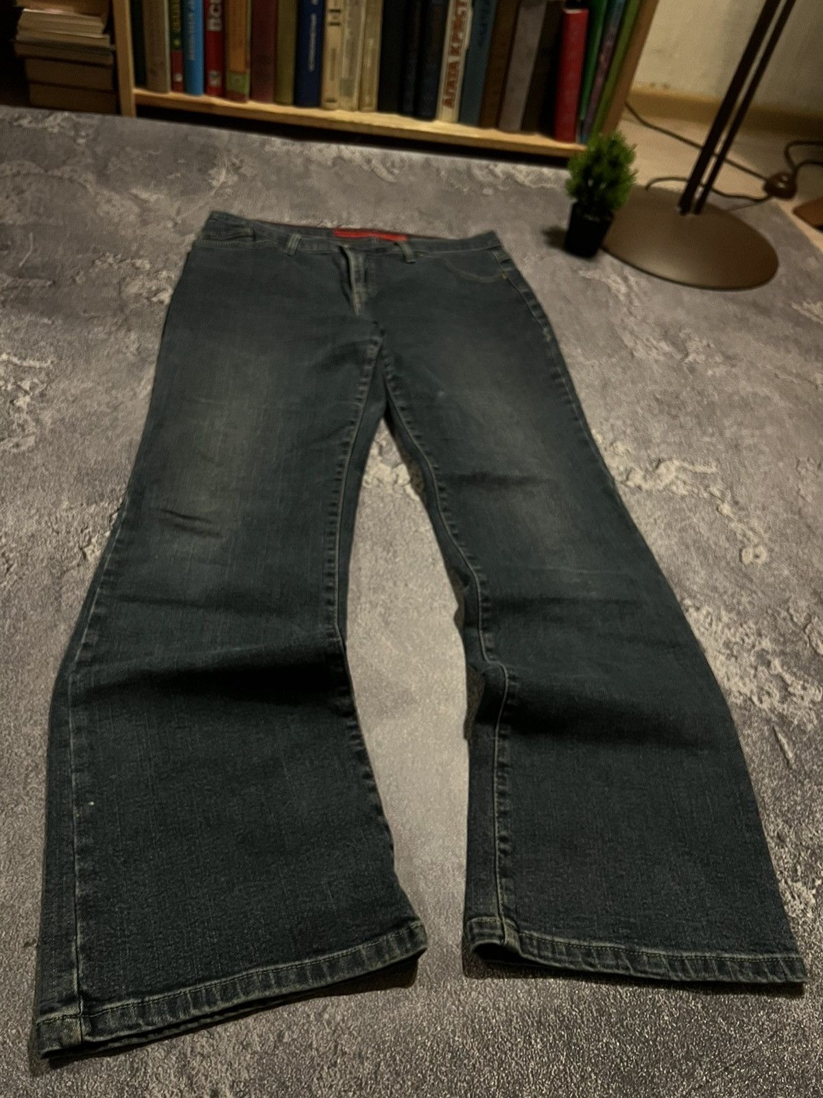 Japanese Brand If Six Was Nine Style Darkwear Flared Swag Jeans Drip 90s Size US 32 / EU 48 - 1 Thumbnail
