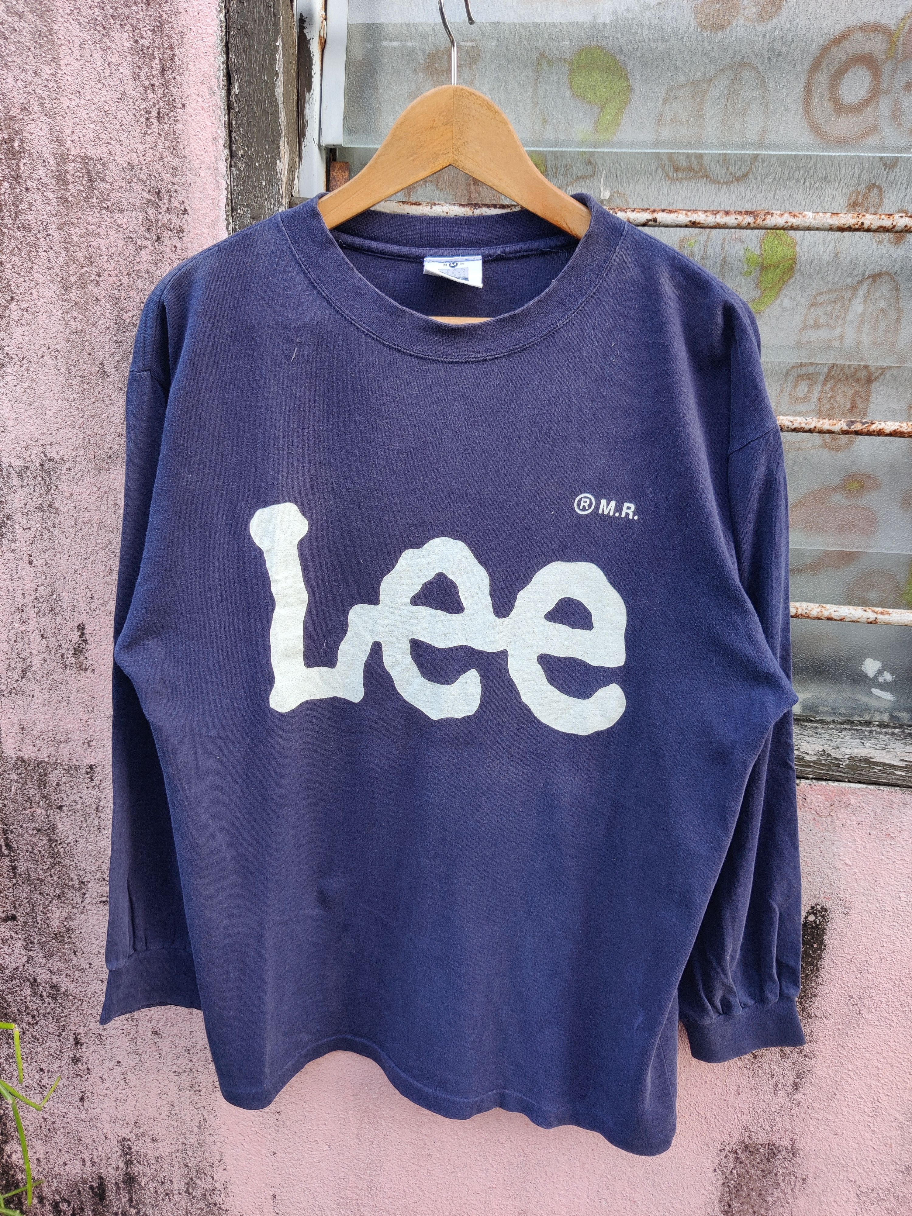 Lee Vintage Lee Spell Out Long Sleeve Brand Shirt Size US M / EU 48-50 / 2 - 2 Thumbnail
