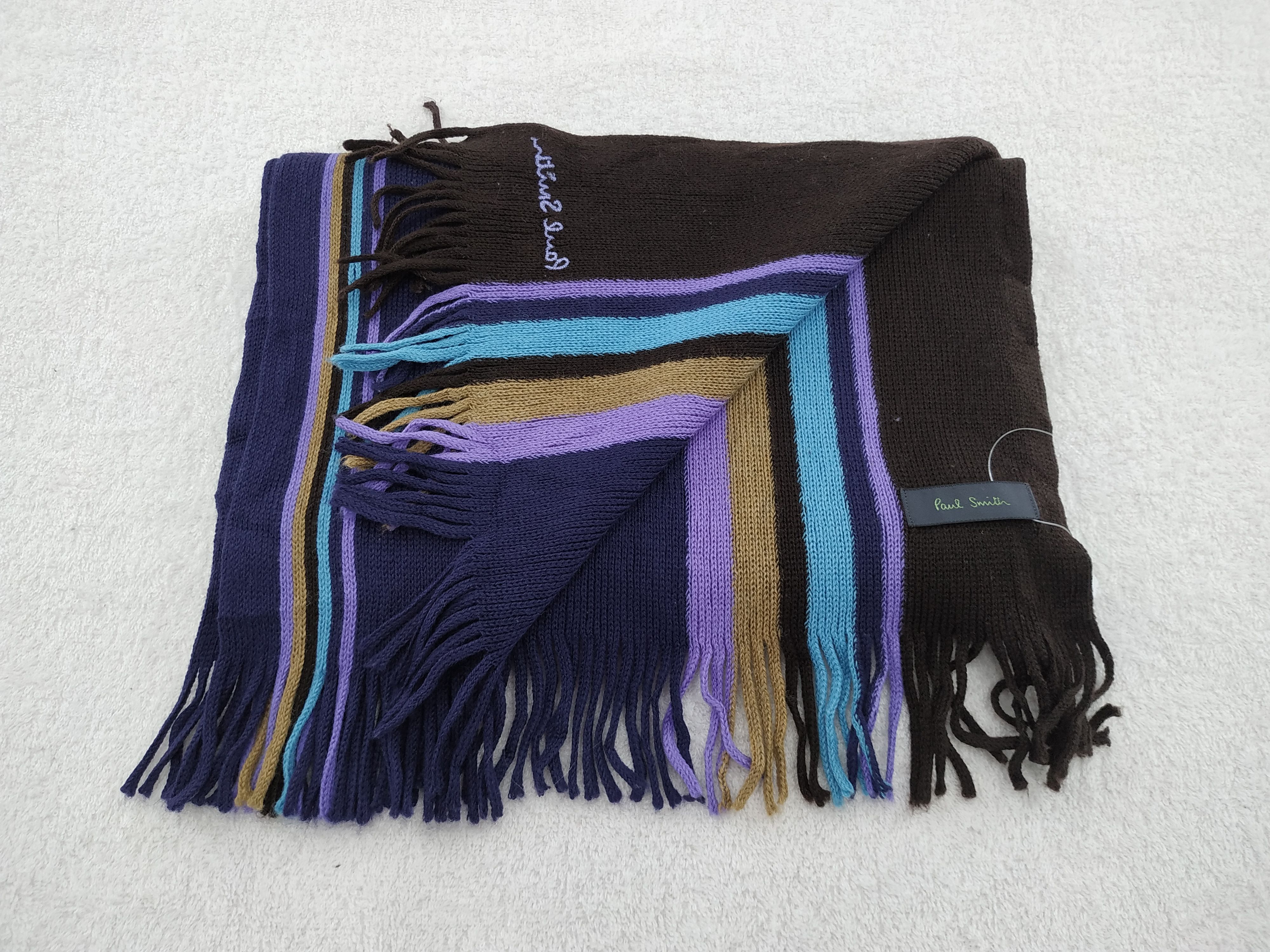 Paul Smith × Vintage Paul Smith Scarf / Muffler / Neckwear Size ONE SIZE - 3 Thumbnail