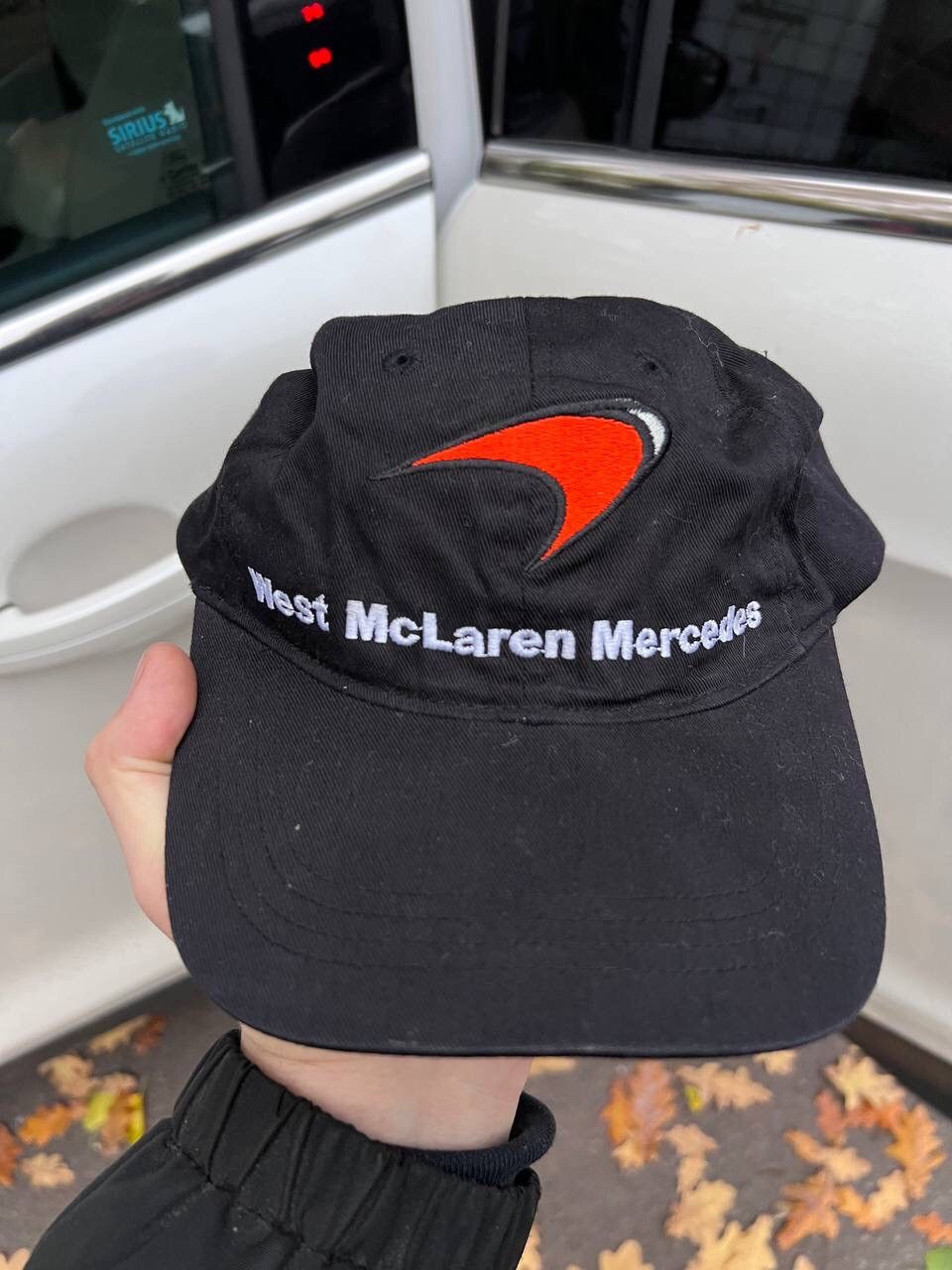 Mercedes-Benz Vintage Mercedes Benz McLaren Racing Team F1 Canon Cap Hat Size ONE SIZE - 7 Thumbnail