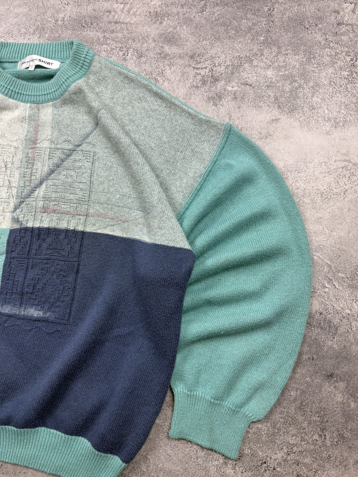 Comme des Garcons SHIRT Comme des Garcons Sweater Japanese Brand Size US L / EU 52-54 / 3 - 9 Thumbnail