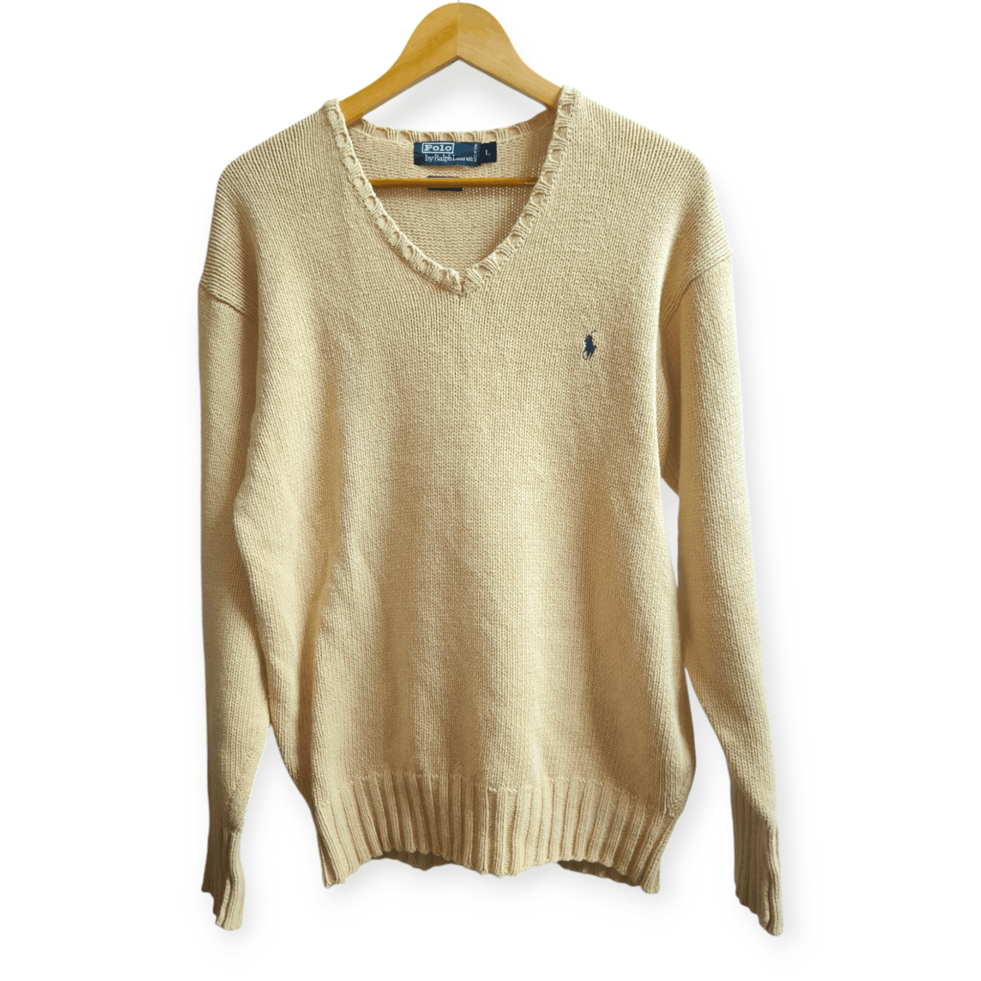Polo Ralph Lauren V-Neck Knitwear Size US L / EU 52-54 / 3 - 2 Thumbnail