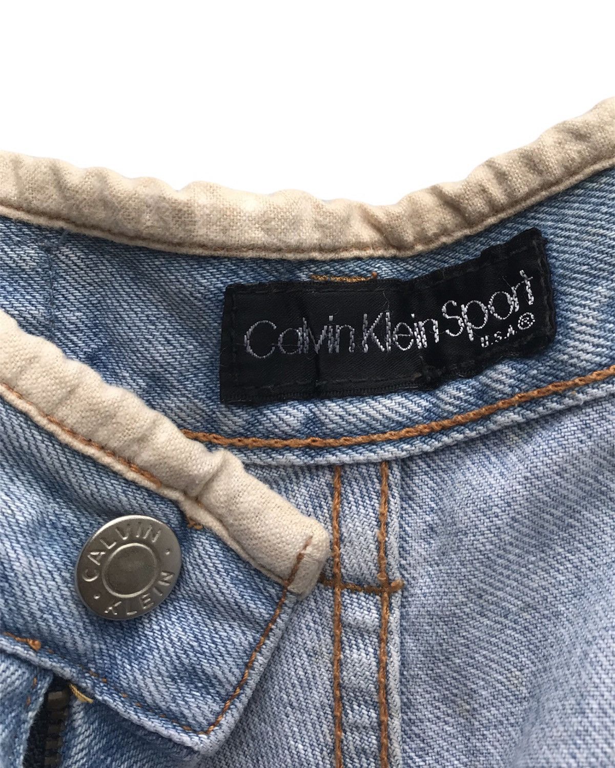 Calvin Klein × Calvin Klein 205W39NYC × Vintage Vintage Calvin Klein Sport Jeans Size US 29 - 11 Thumbnail