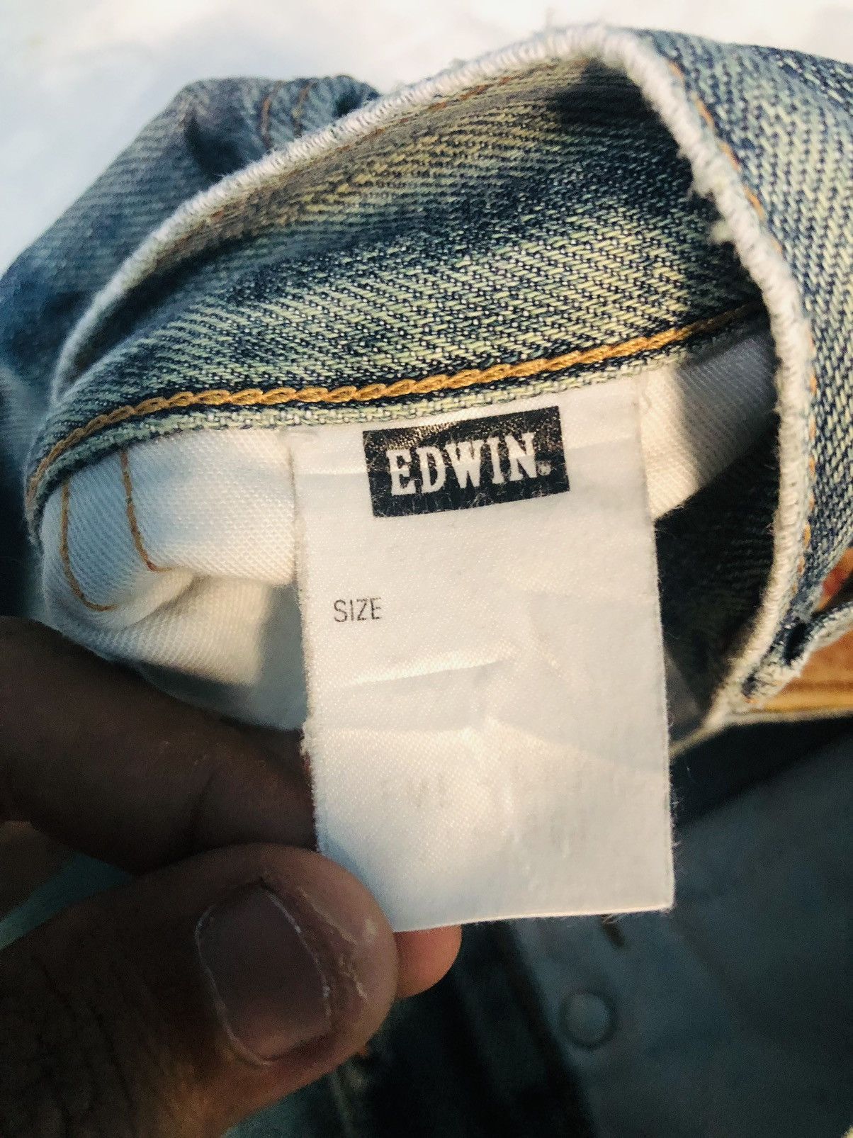 Edwin × Japanese Brand Edwin Distressed Jeans (3) Size US 28 / EU 44 - 11 Thumbnail