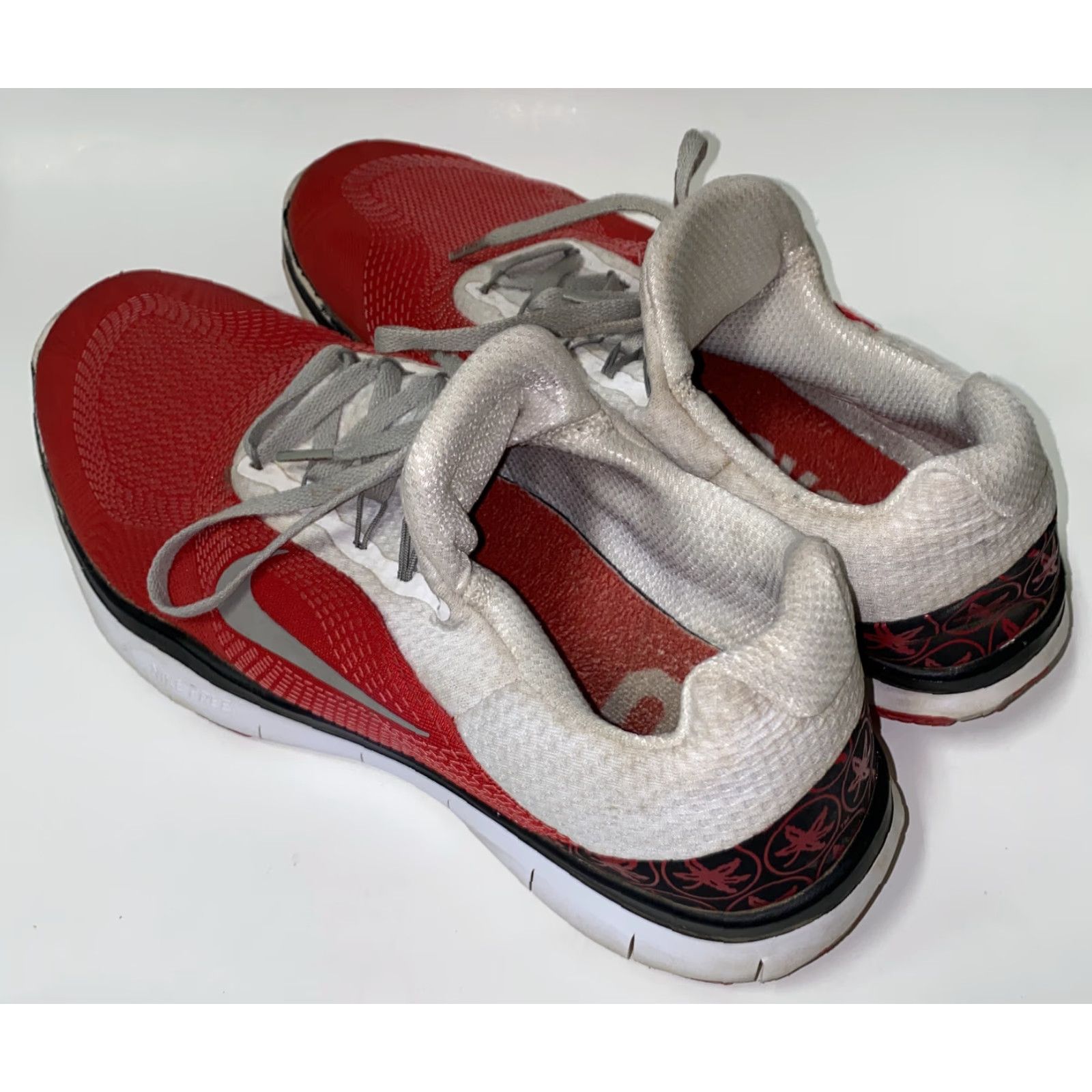 Nike Nike Free Trainer V7 Week Zero Men 11.5 Ohio State Red Sneaker AA Athletic Vintage No Size US 11 / EU 44 - 2 Thumbnail