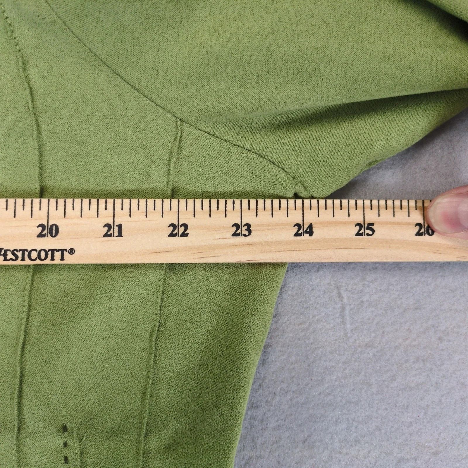 Vintage Baxter & Wells Faux Suede Button Up Shirt Pintuck Pleats XL Size XL / US 12-14 / IT 48-50 - 4 Thumbnail