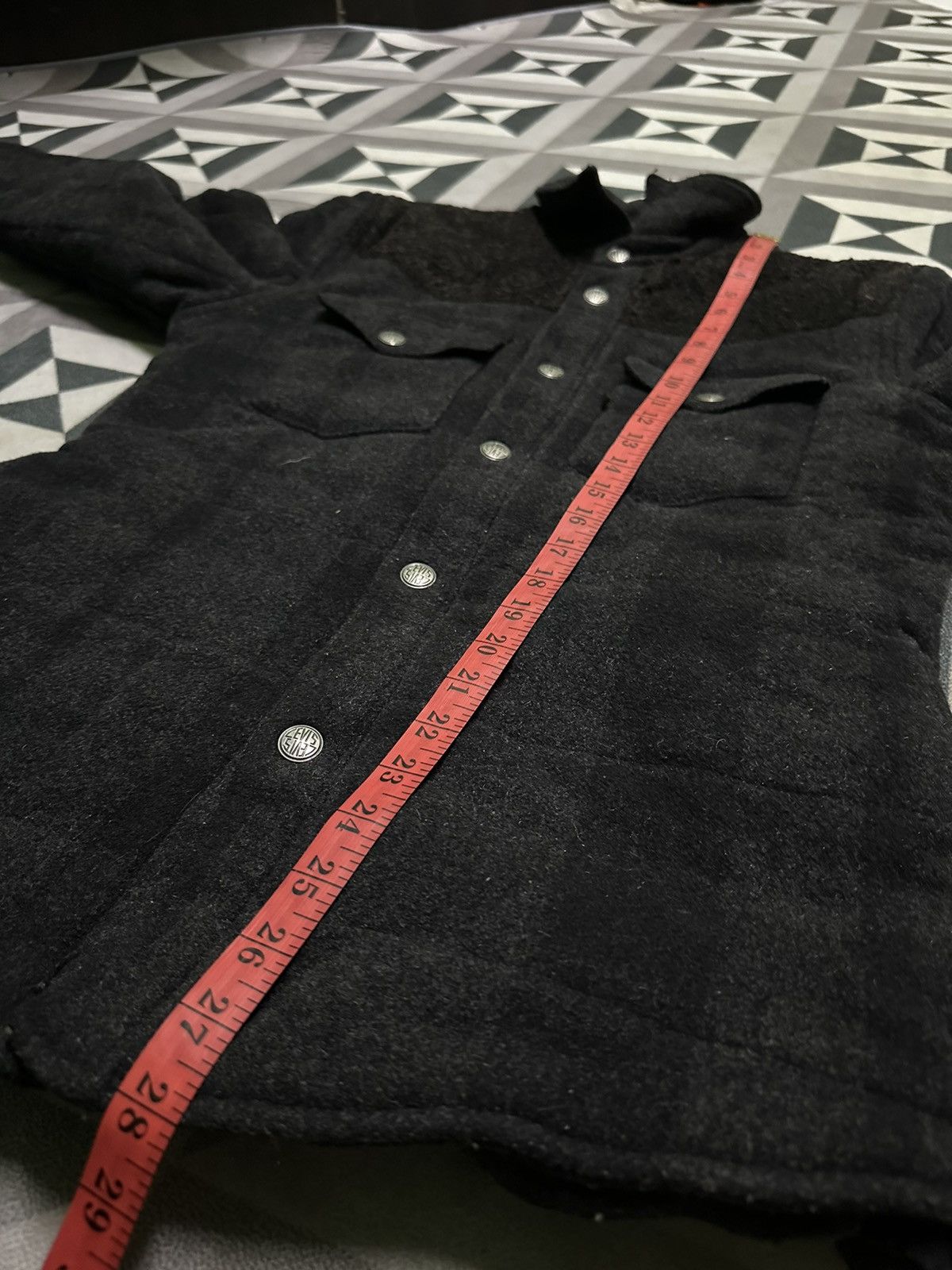 Levi's Levis snap button western style wool jacket Size US S / EU 44-46 / 1 - 14 Thumbnail